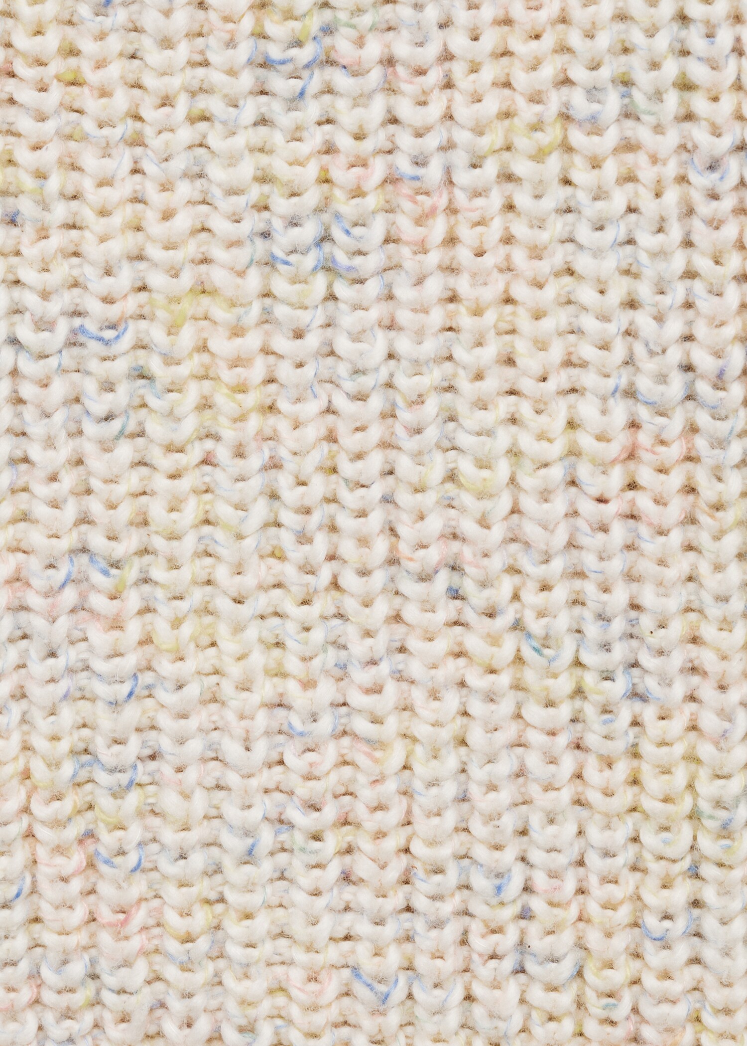 Flecked knit cardigan - Details of the article 0