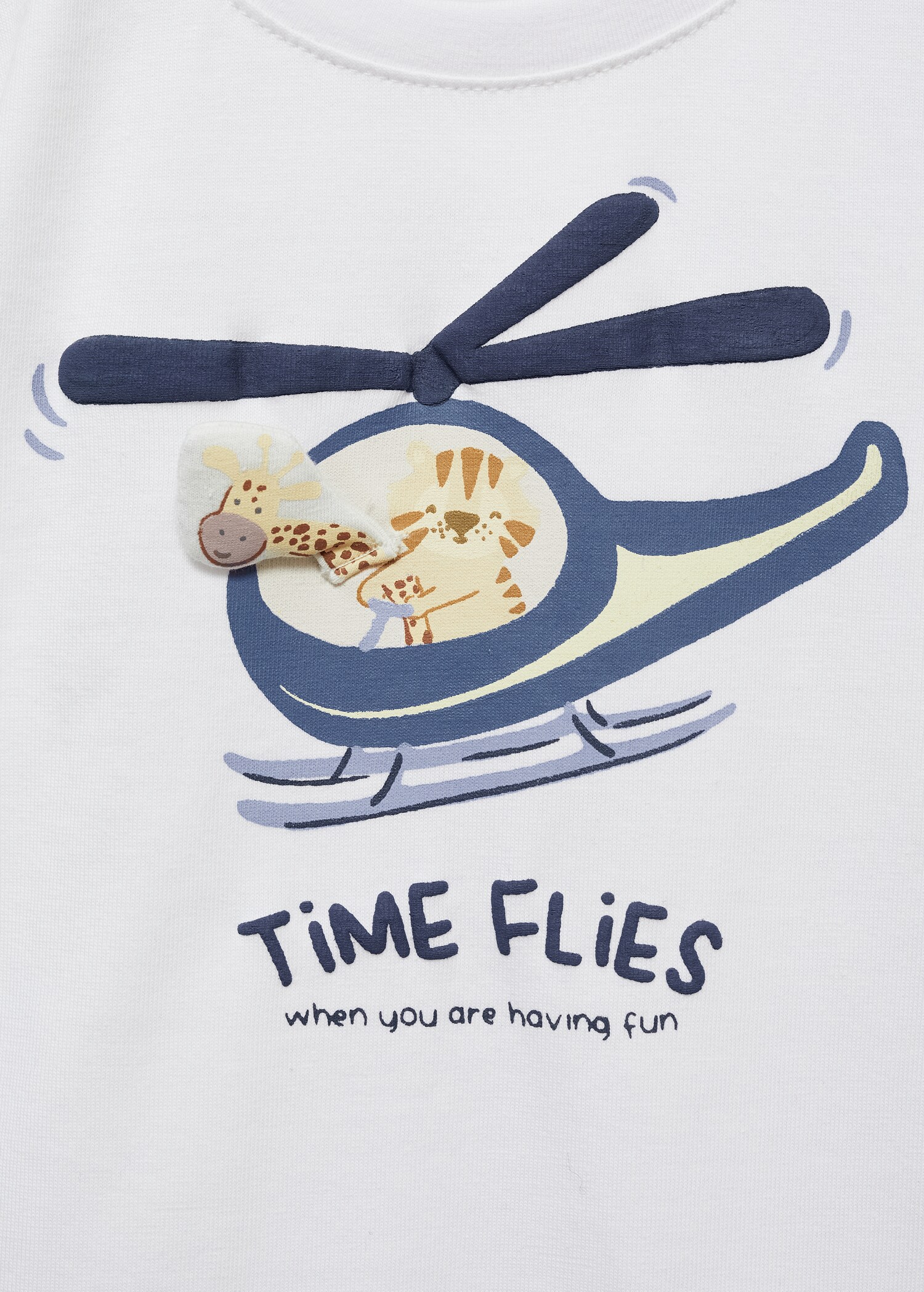 Βαμβακερή μπλούζα με ανάγλυφες λεπτομέρειες - Λεπτομέρεια του προϊόντος 8