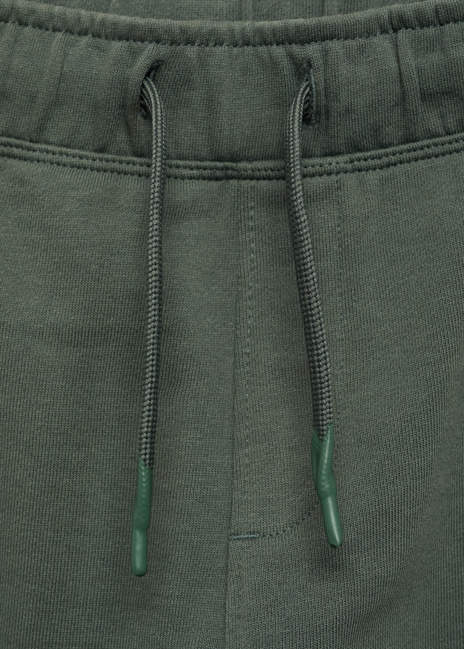 Cotton jogger-style trousers - Details of the article 8