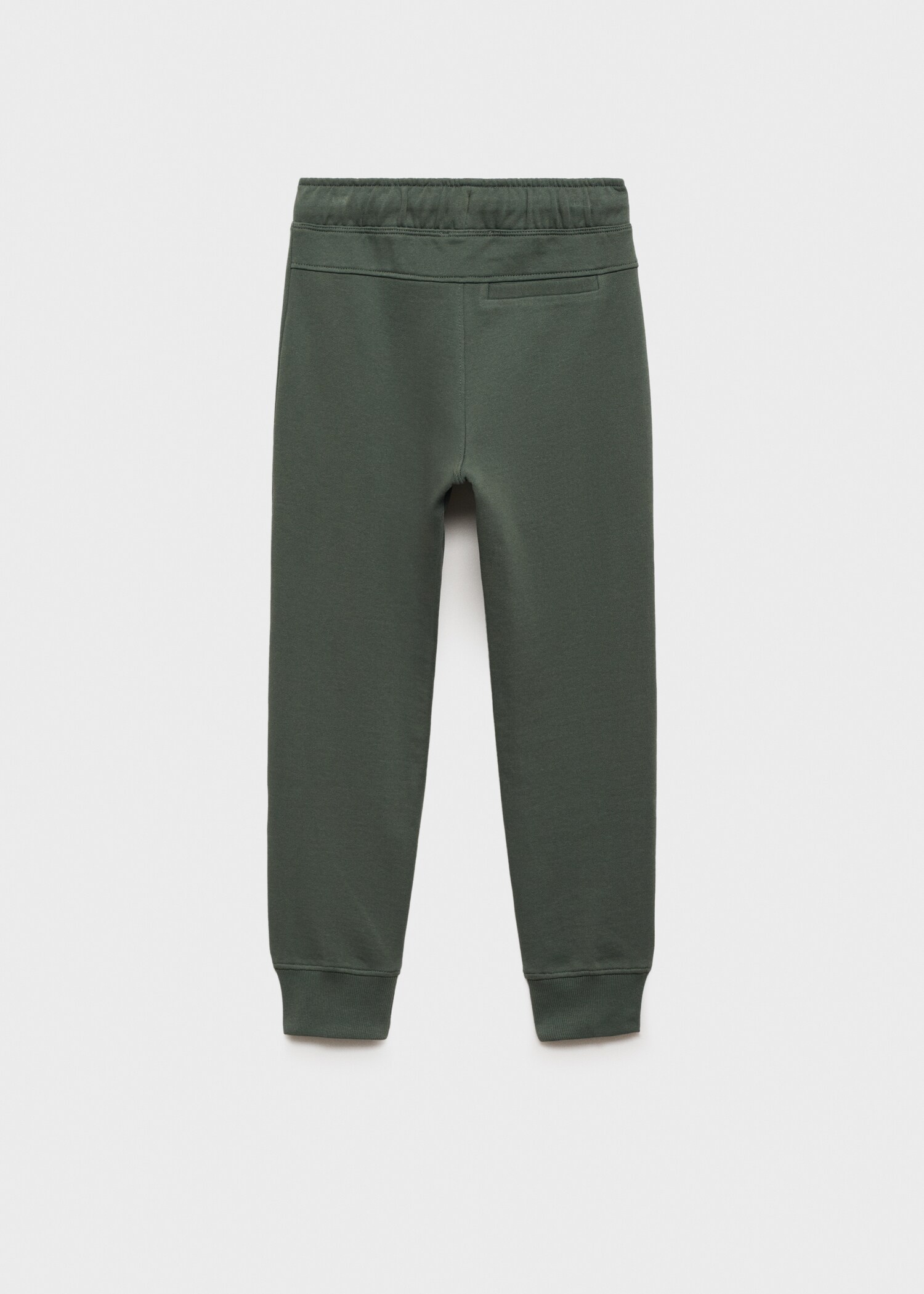 Cotton jogger-style trousers - Reverse of the article