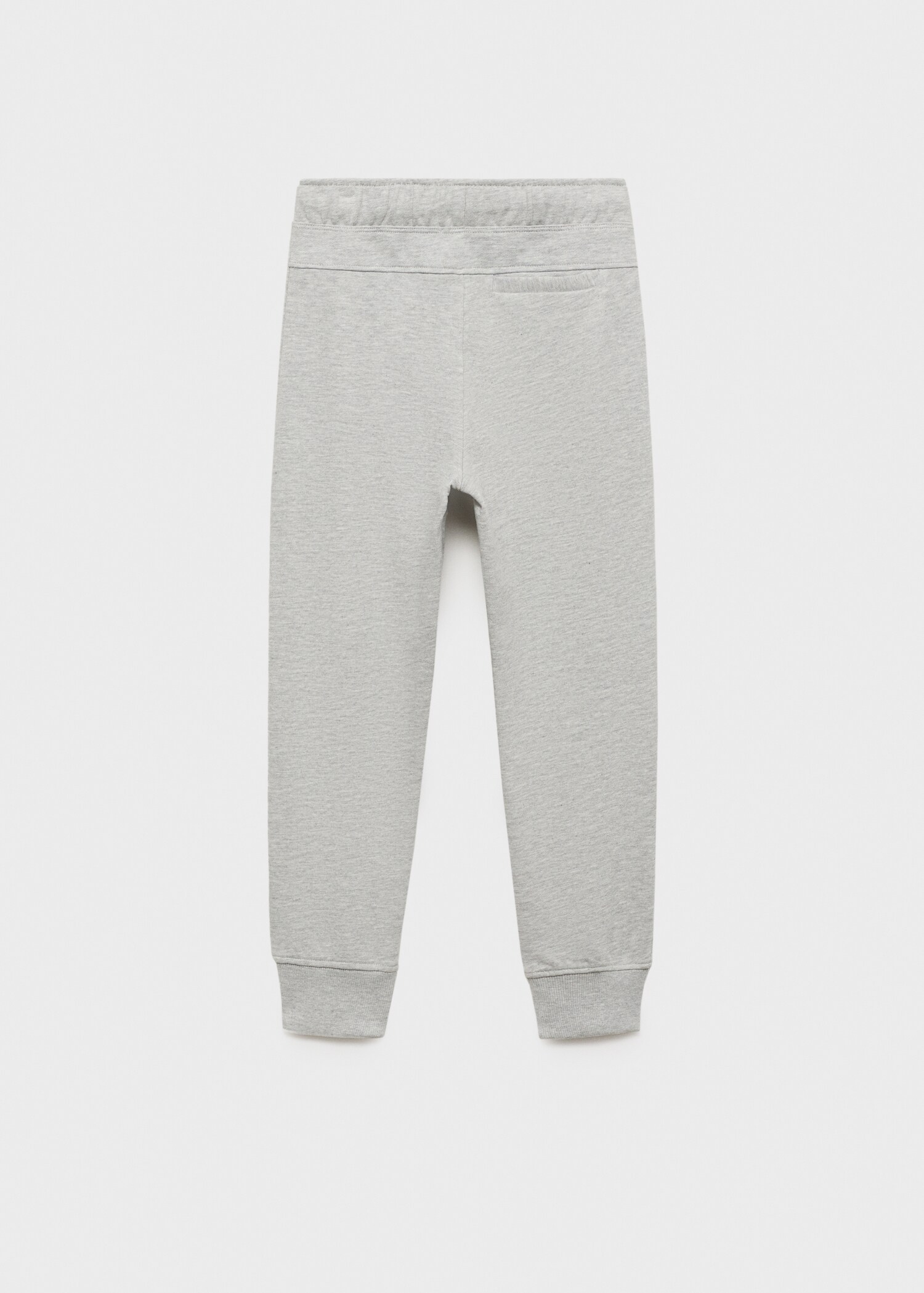 Cotton jogger-style trousers - Reverse of the article