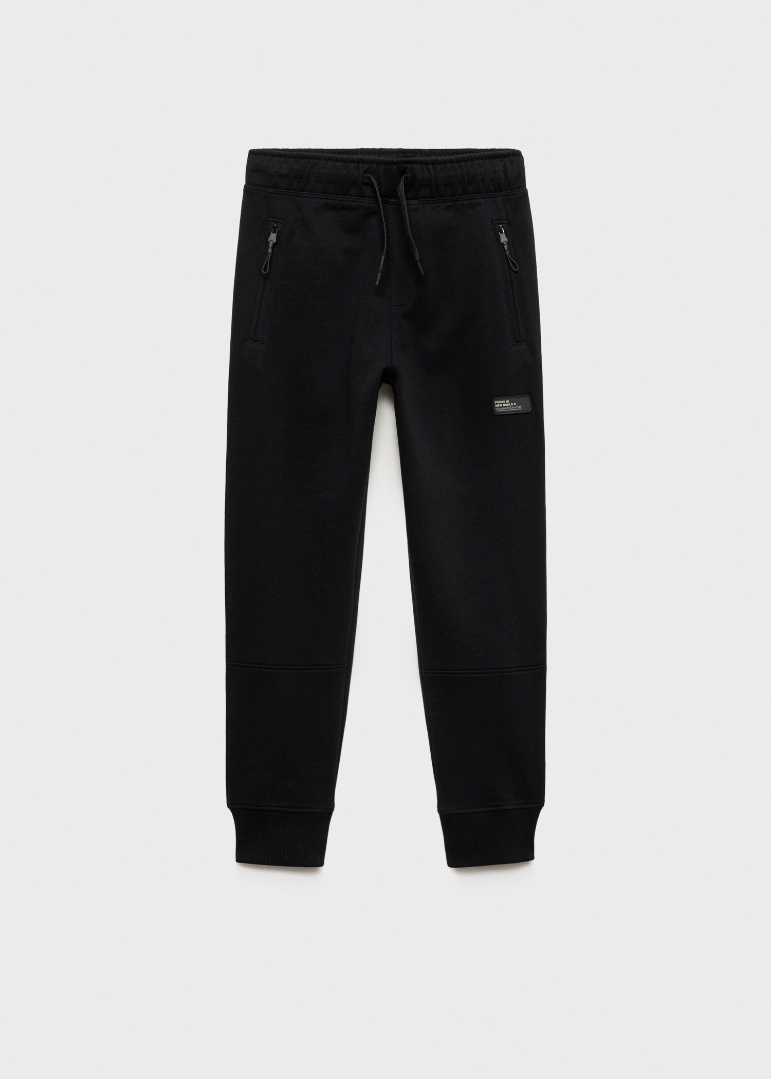 Cotton jogger-style trousers - Article without model