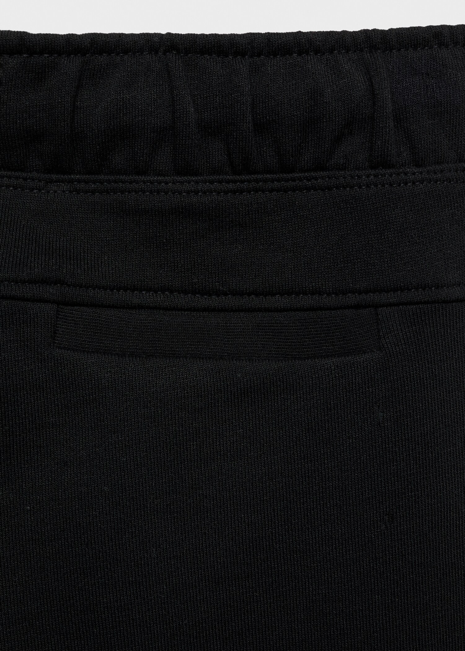 Cotton jogger-style trousers - Details of the article 0
