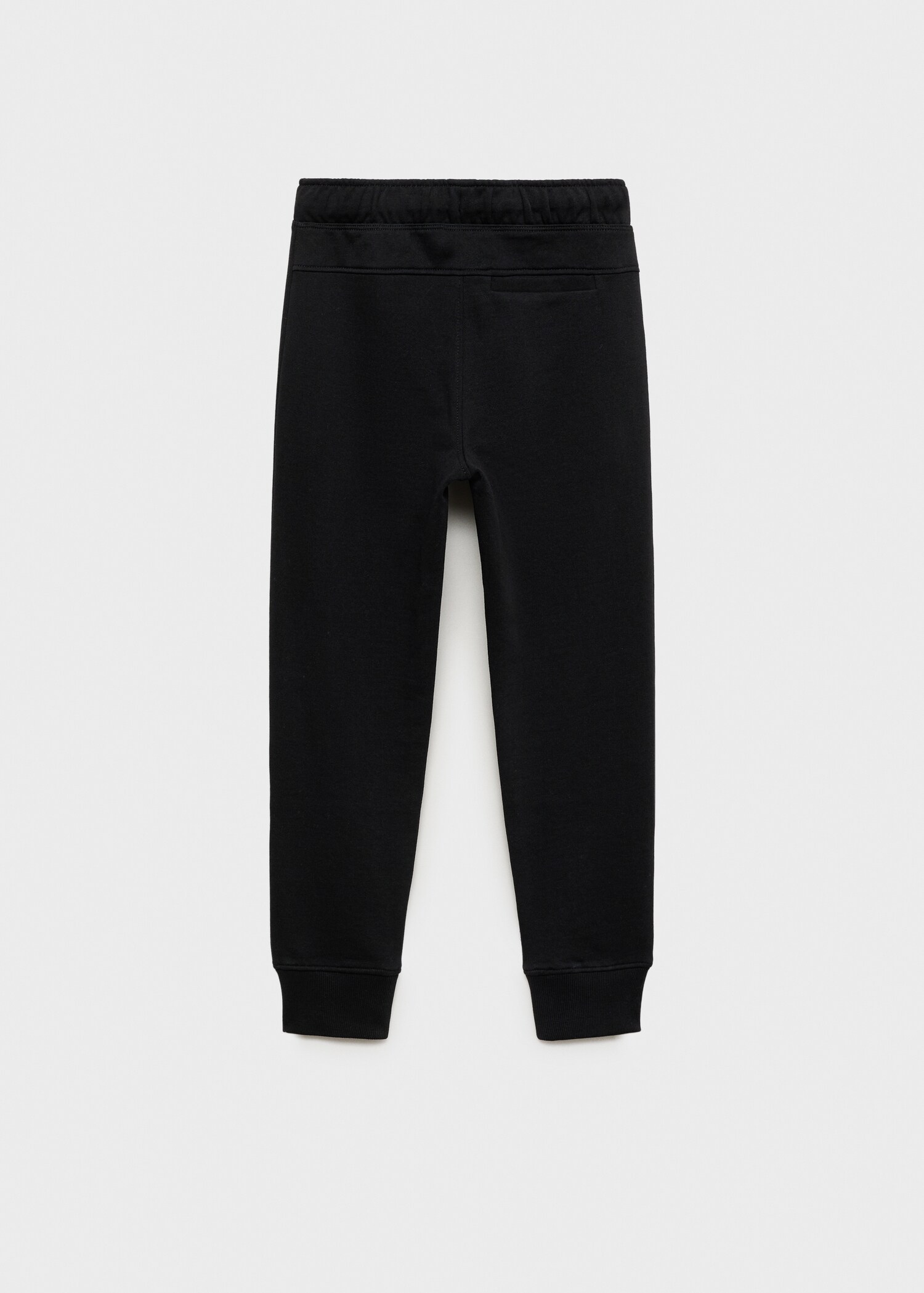 Cotton jogger-style trousers - Reverse of the article