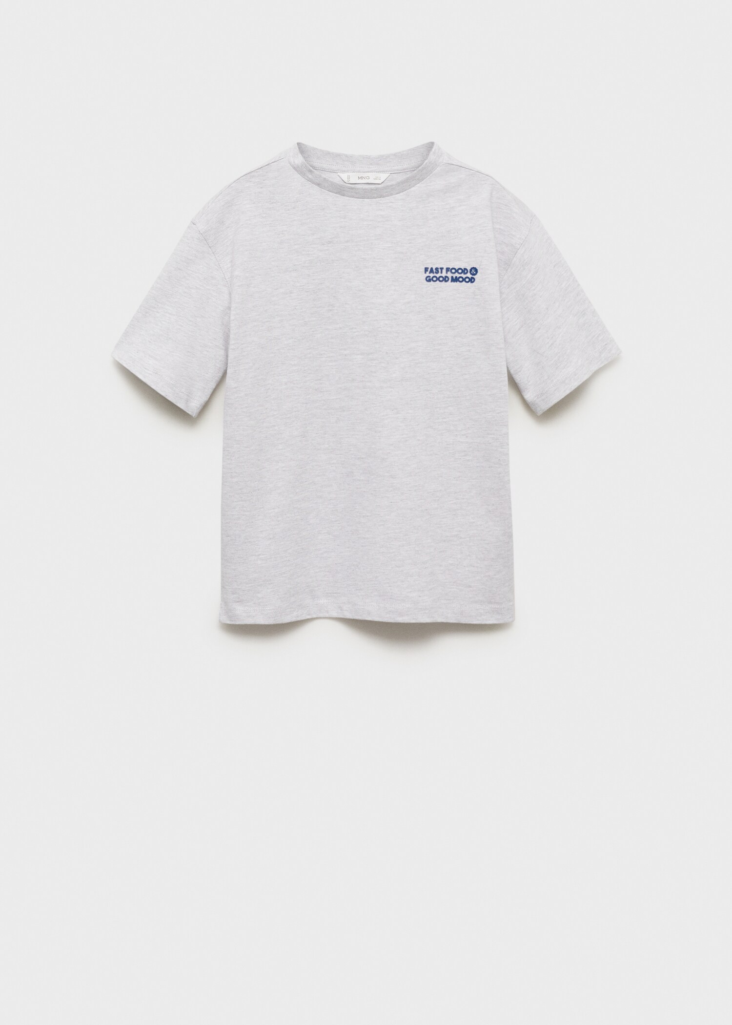 Printed cotton-blend t-shirt - Article without model