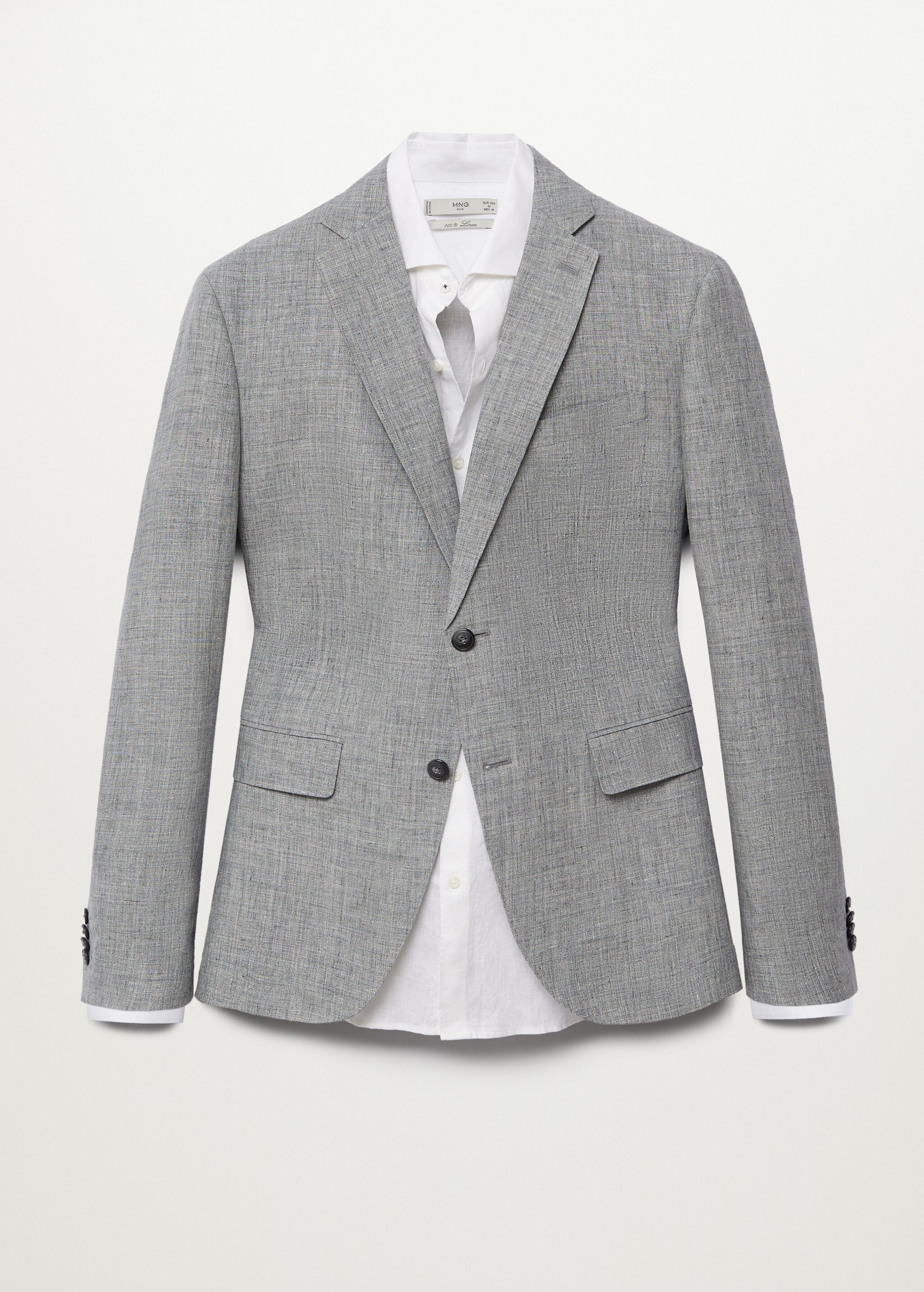 Veste de costume slim fit lin - Article sans modèle
