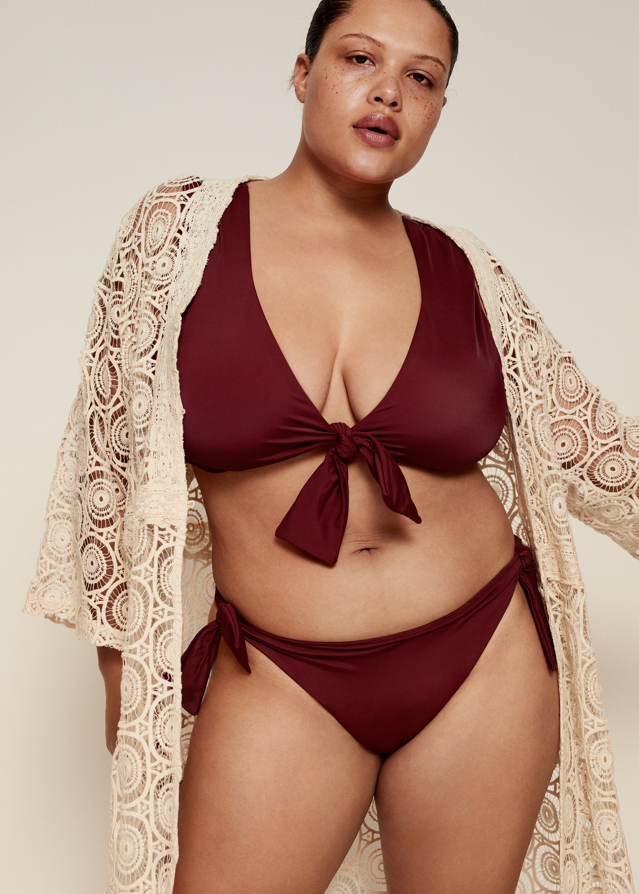 Tie bikini bottom - Details of the article 1