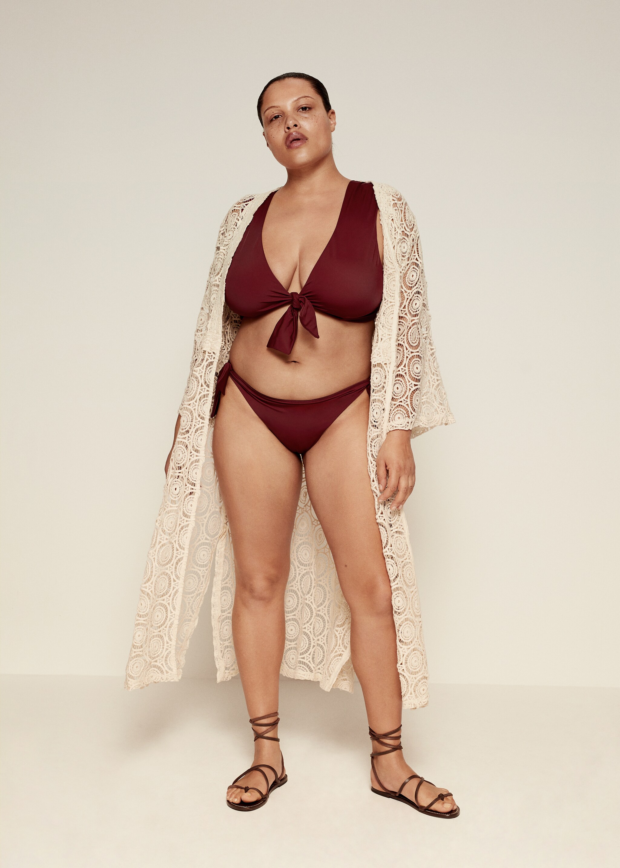 Tie bikini bottom - Details of the article 2