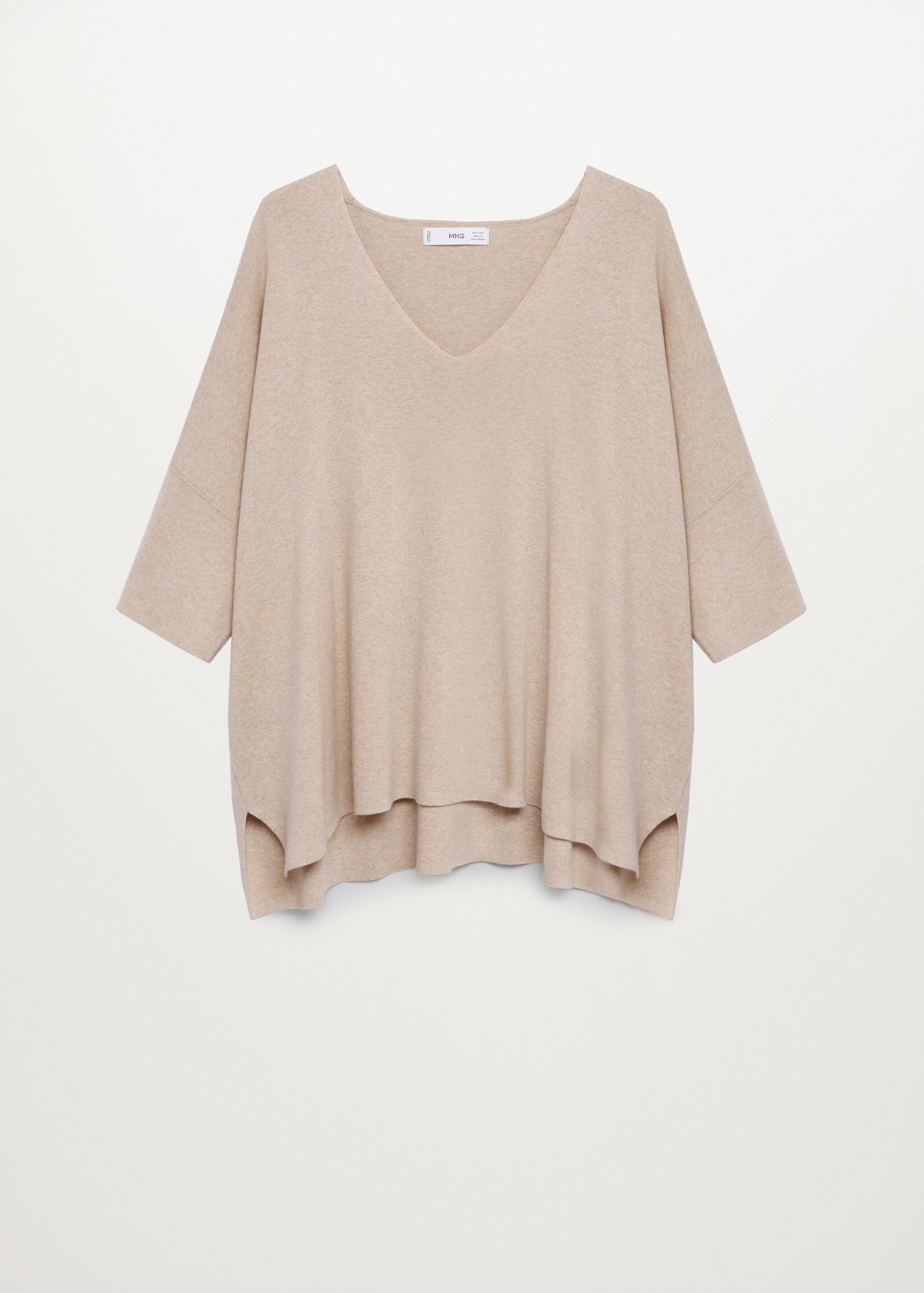 Jersey algodón oversize - Artículo sin modelo