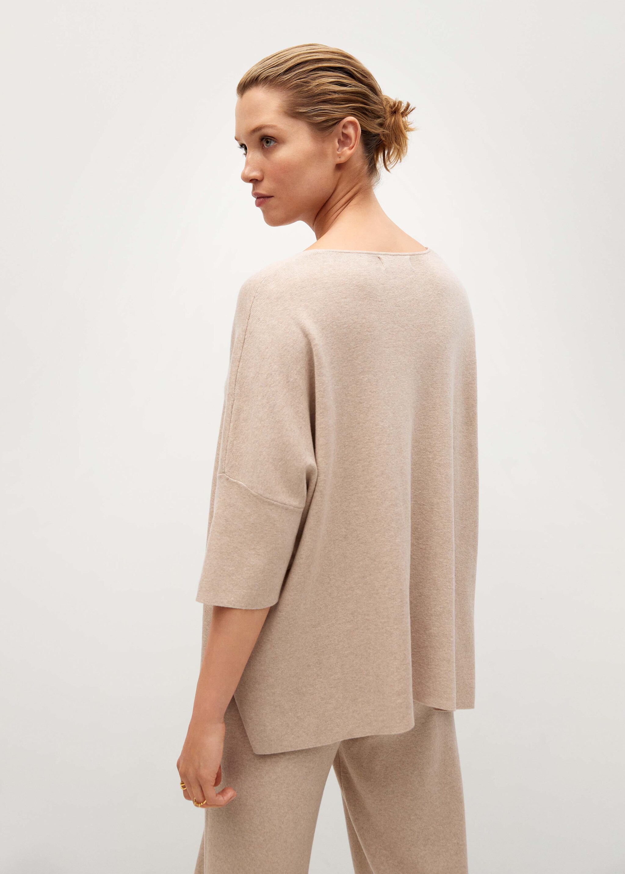 Jersey algodón oversize - Reverso del artículo