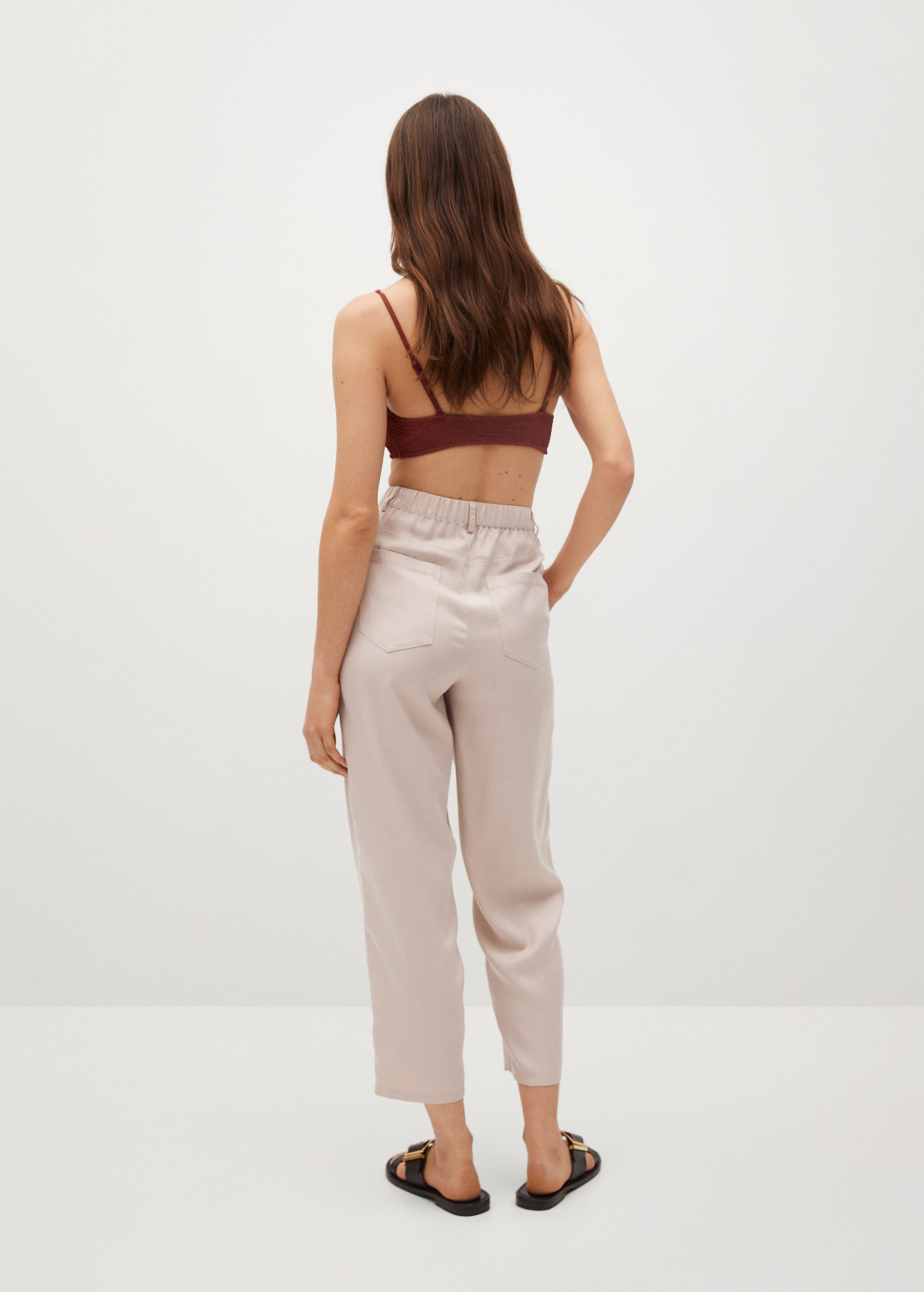Pantalón 100% lyocell - Reverso del artículo