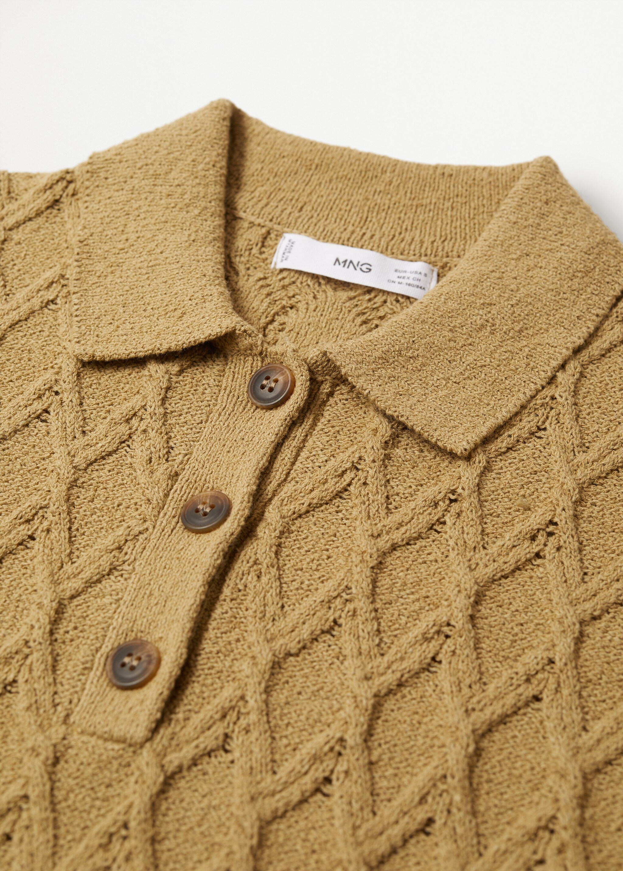 Polo punto trenzado - Detalle del artículo 8