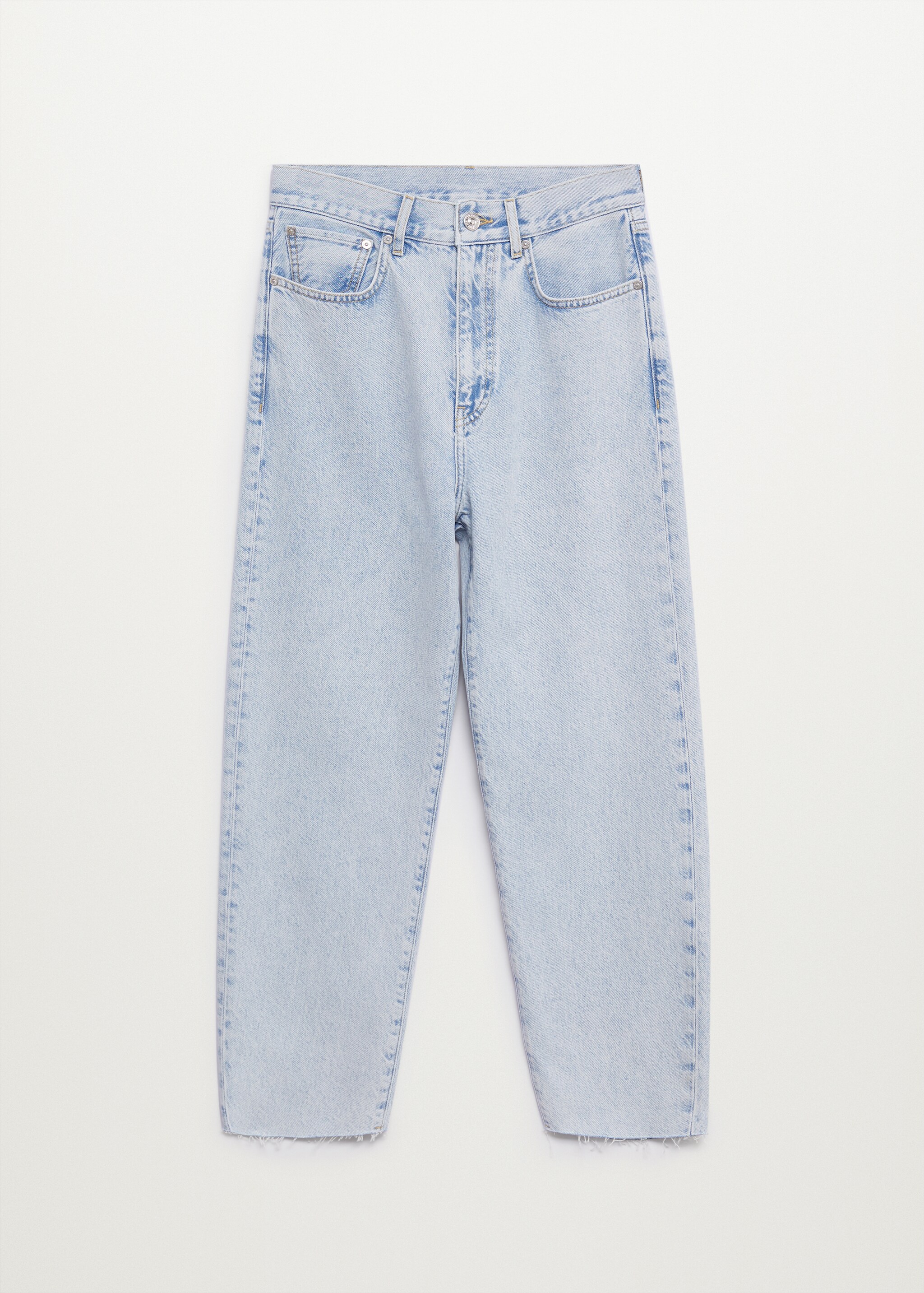 Jeans Balloon med høyt liv - Artikkel uten modell