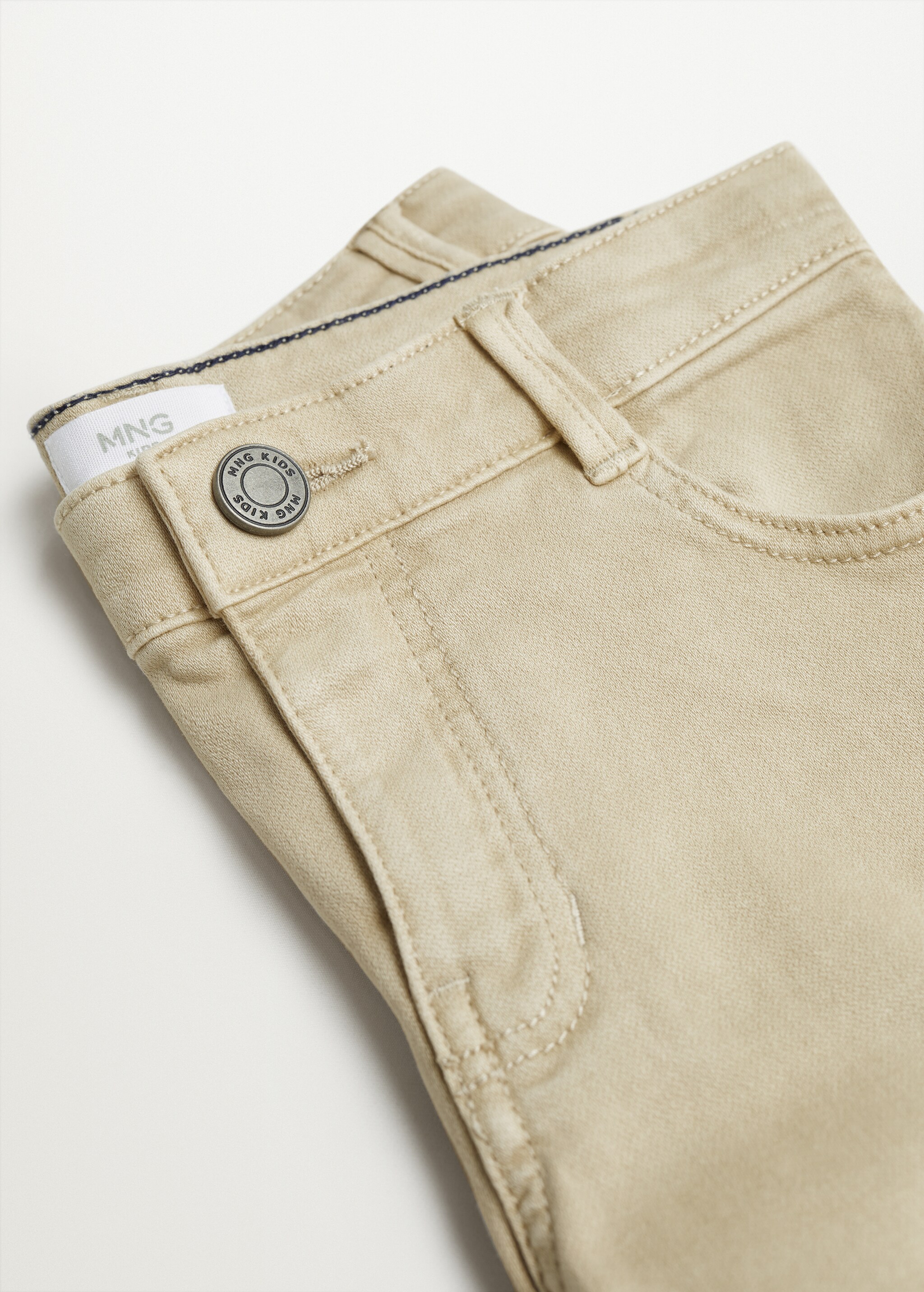Straight cotton Bermuda shorts - Details of the article 8