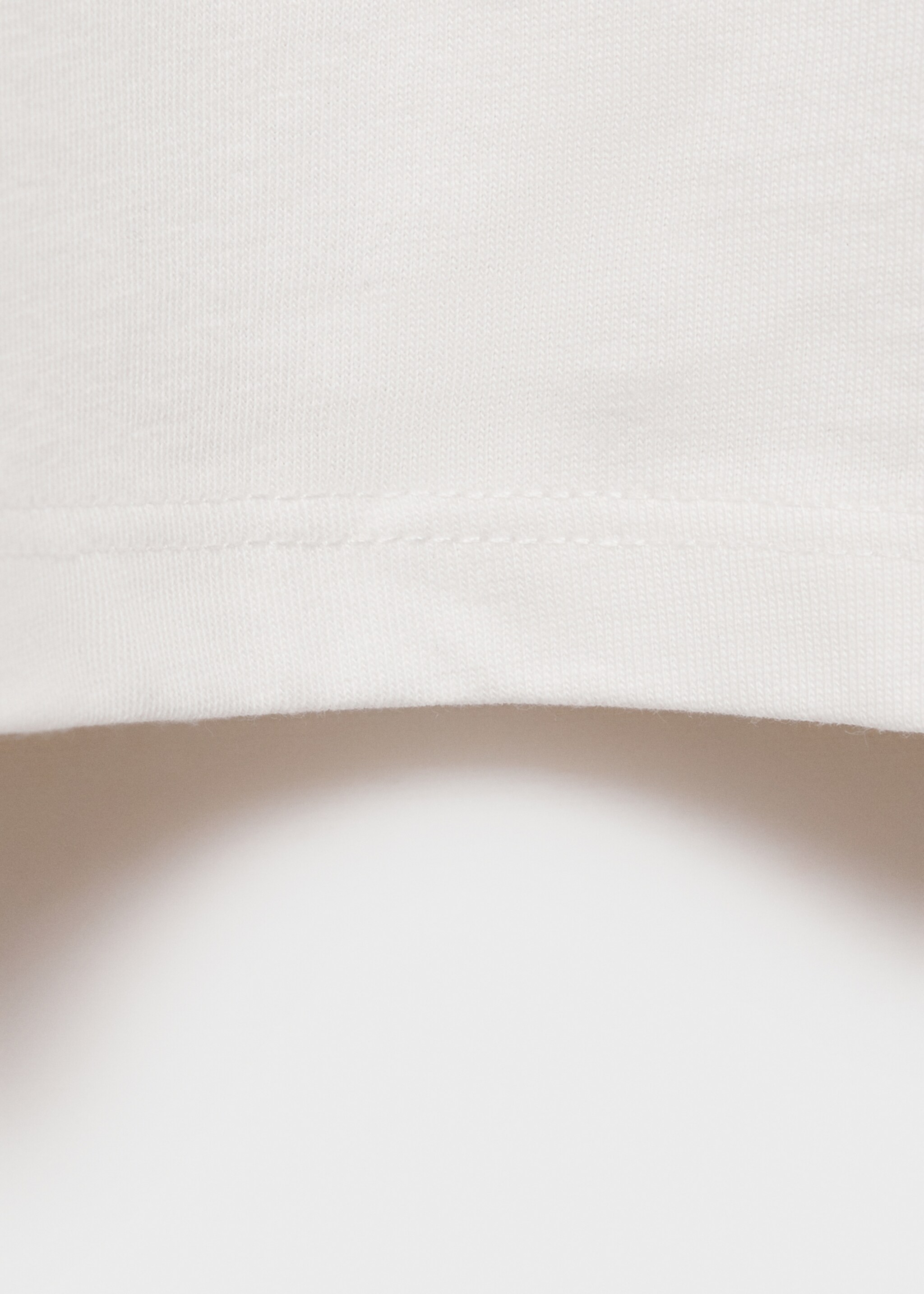 Μπλουζάκι τύπωμα καρδιές - Λεπτομέρεια του προϊόντος 0, Υπόλευκο. Ref: 87035731-00.