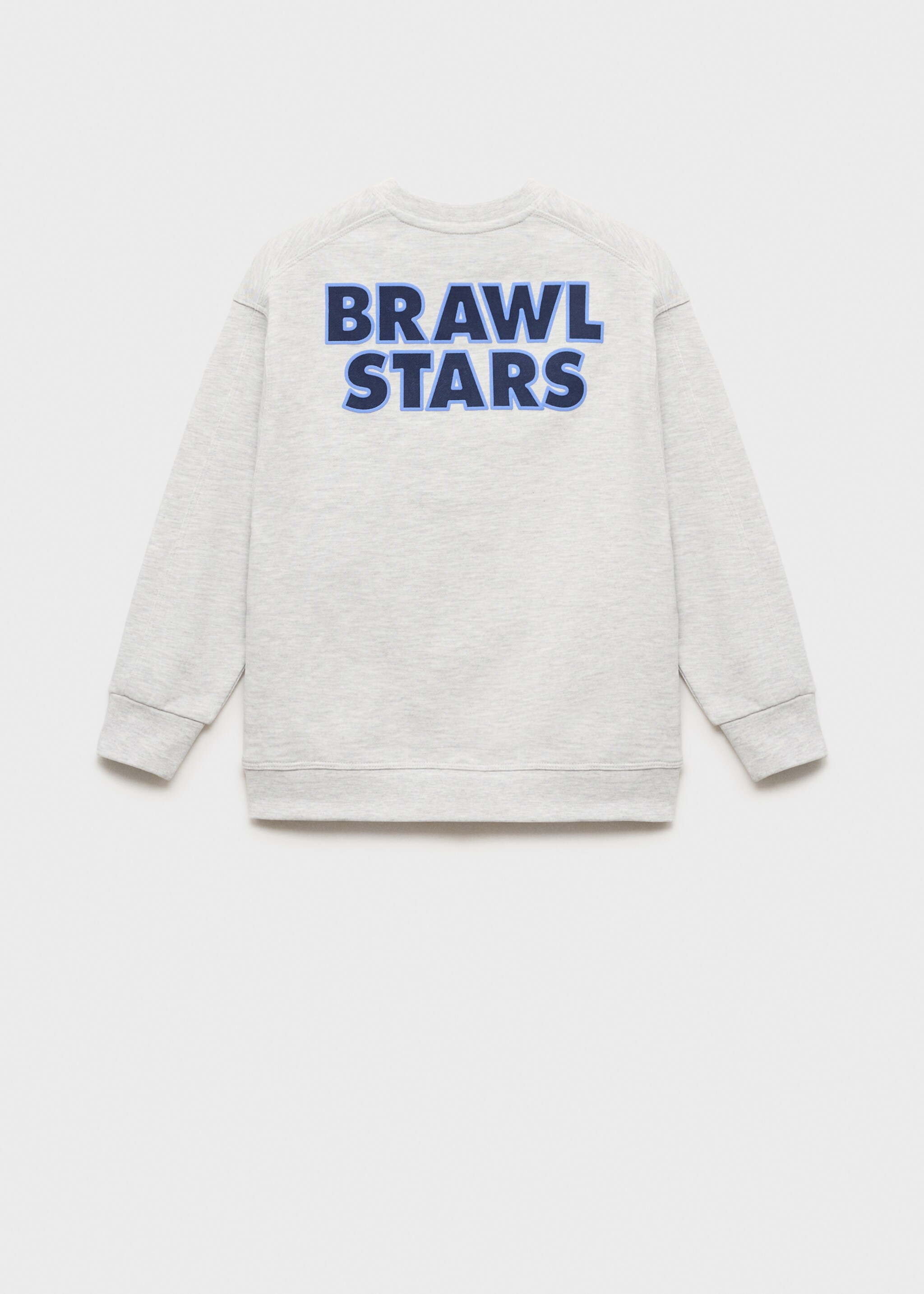 Brawl Stars hoodie - Achterkant van het artikel, Lichtgrijs. Ref: 87035734-00.