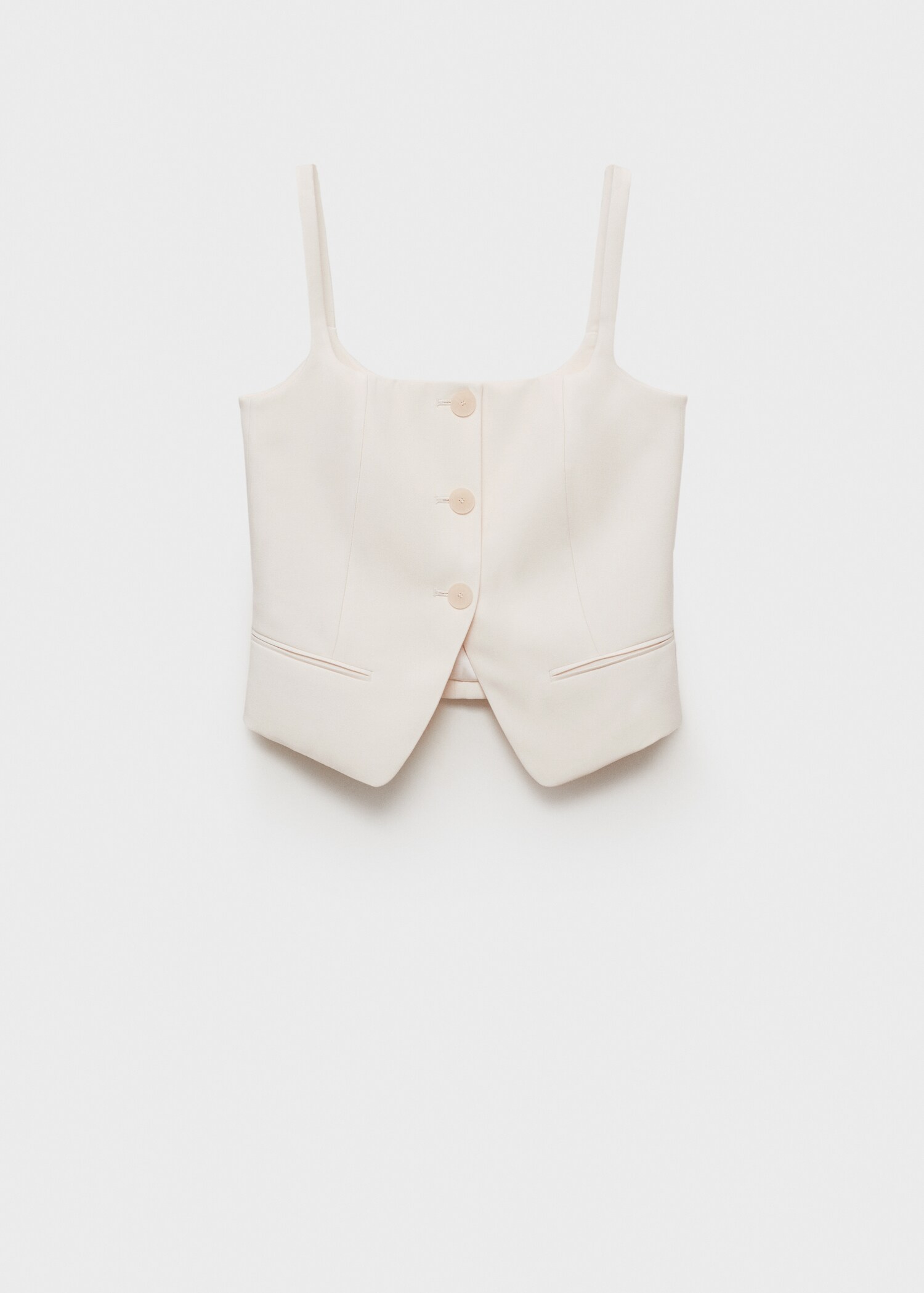 Rückenfreie Anzugweste - Artikel ohne Model