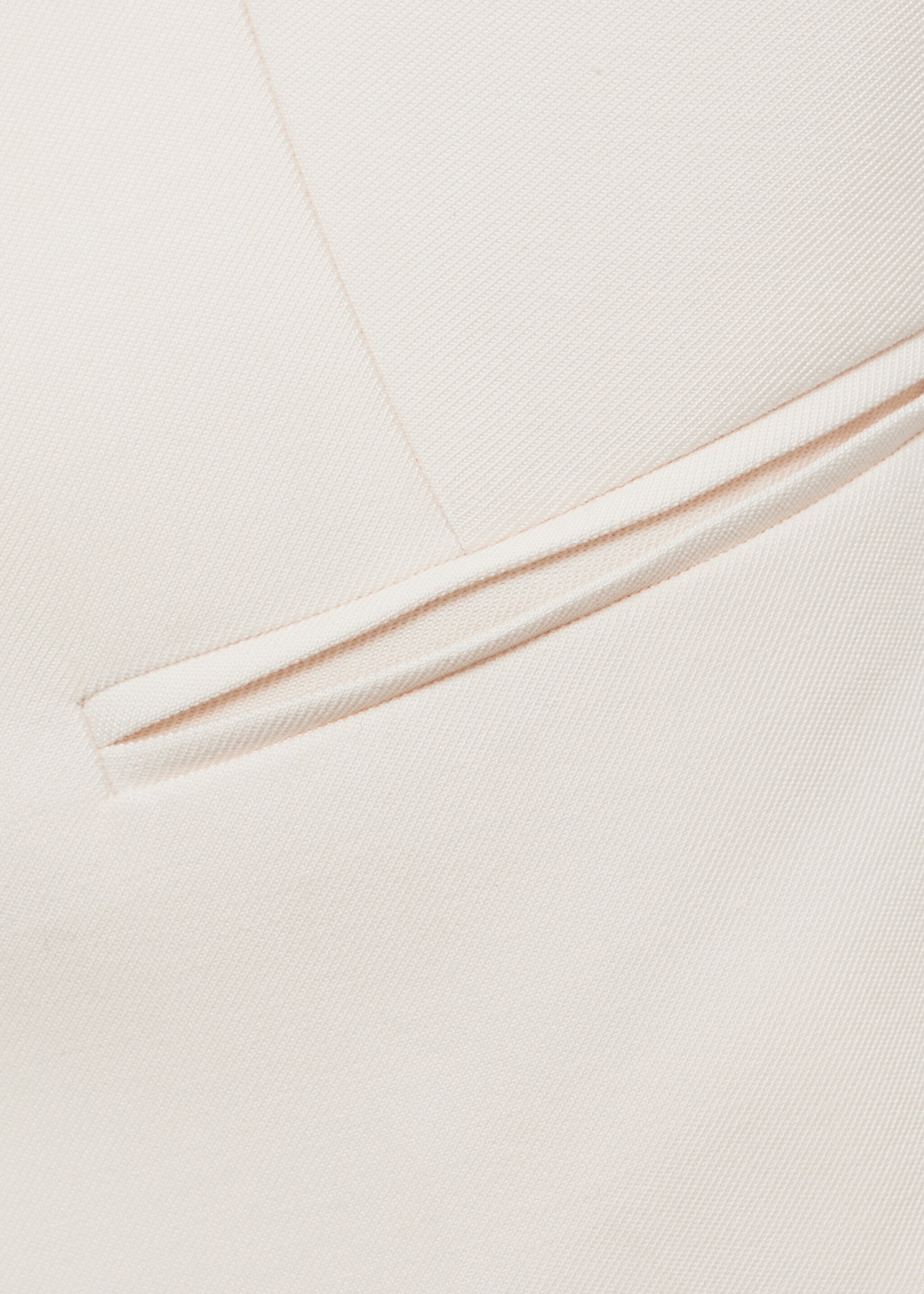 Rückenfreie Anzugweste - Detail des Artikels 0, Ecru. Ref: 87035736-00.