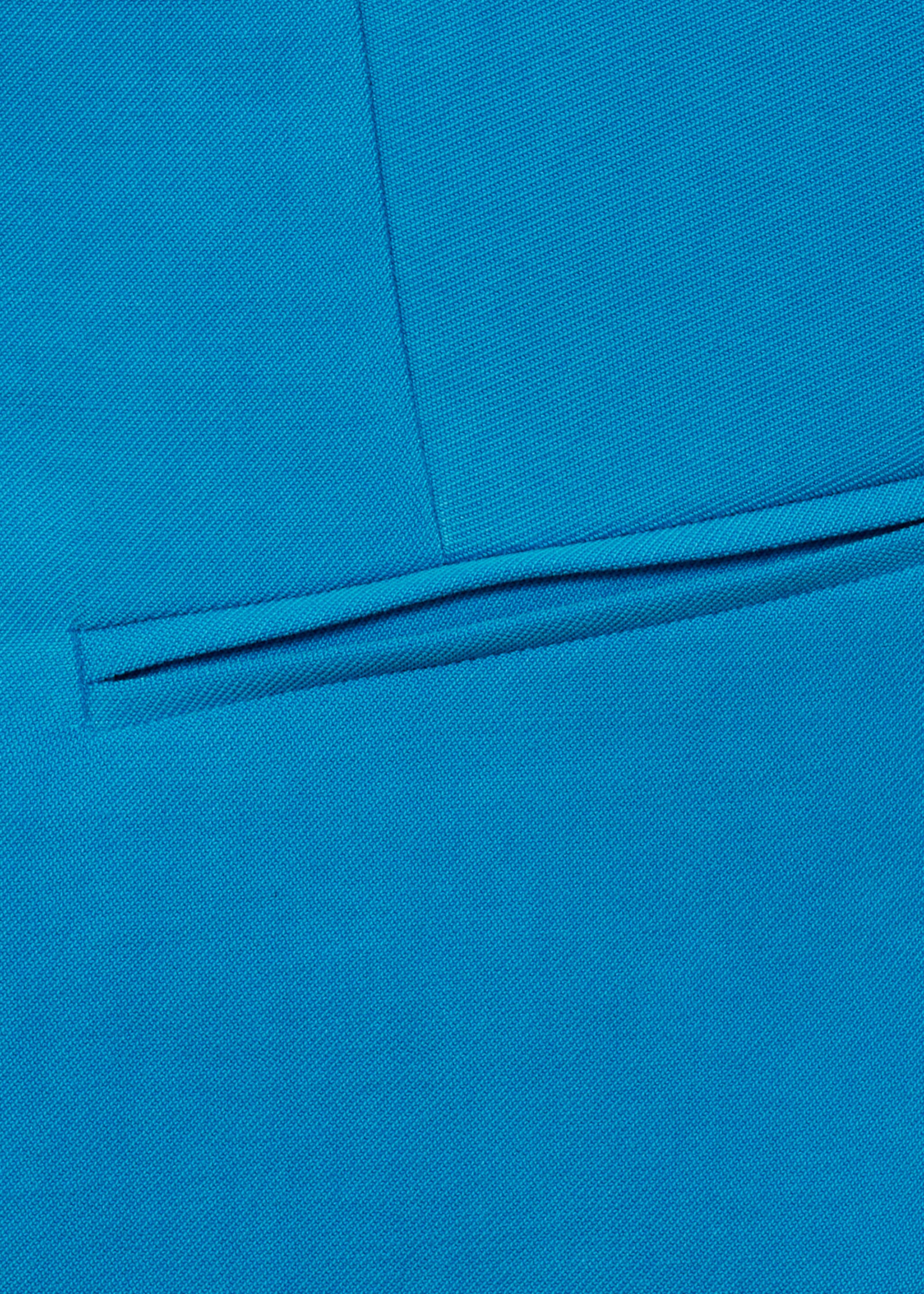 Suit waistcoat with open back - Details of the article 0, Blue. Ref: 87035736-00.