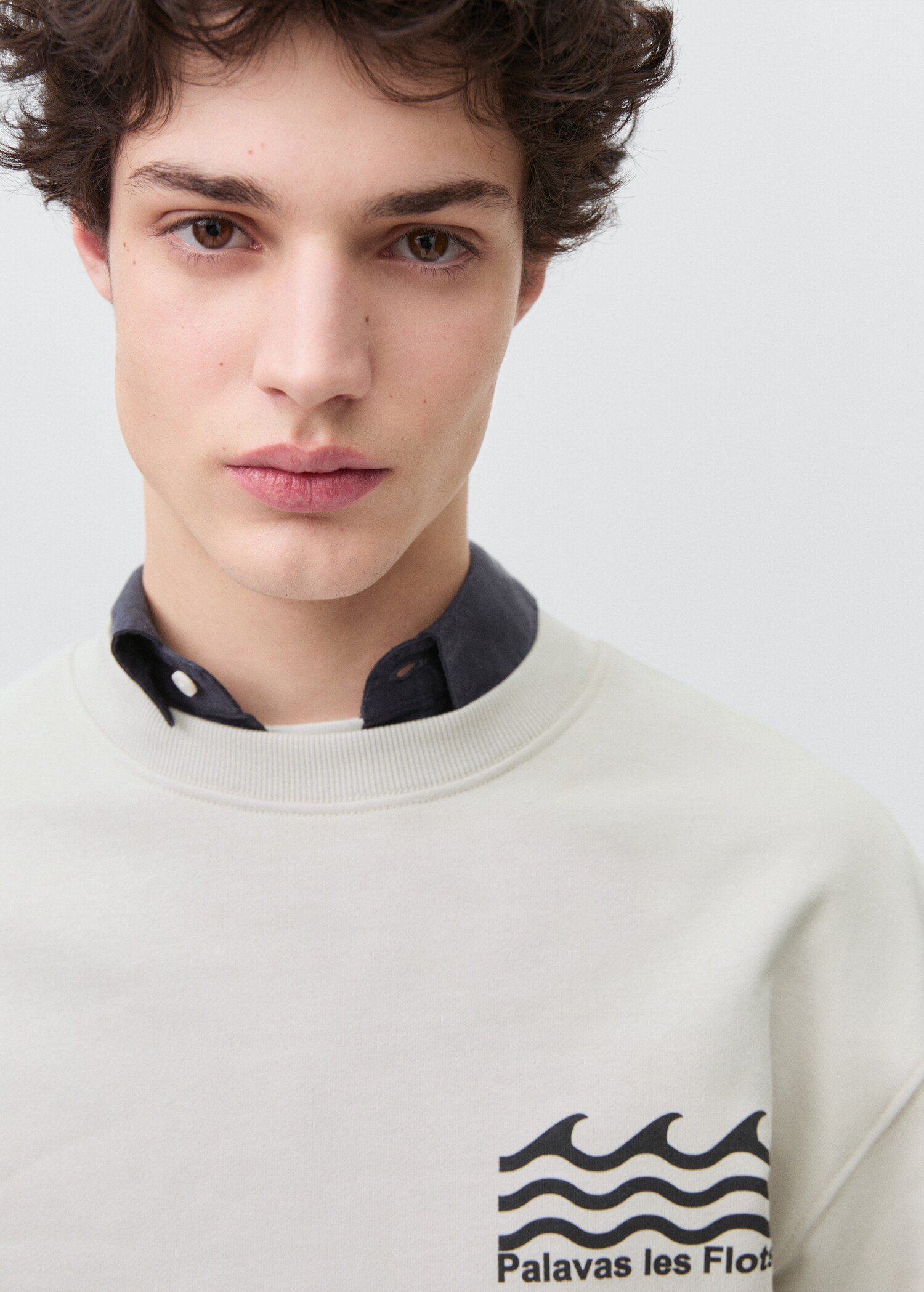 Bavlněná mikina s potiskem - Detail zboží 1