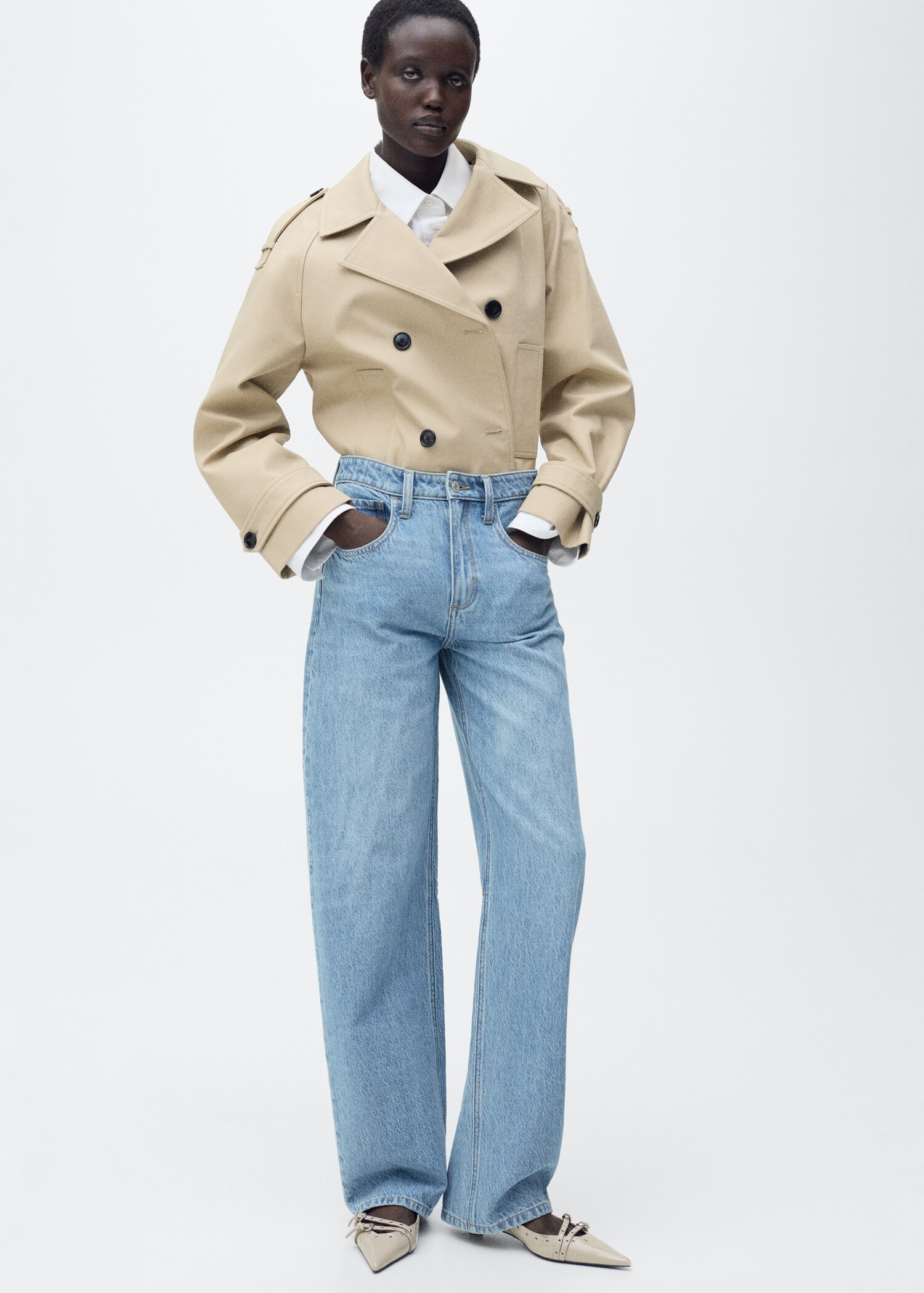 High-waist ballonjeans - Detail van het artikel 6