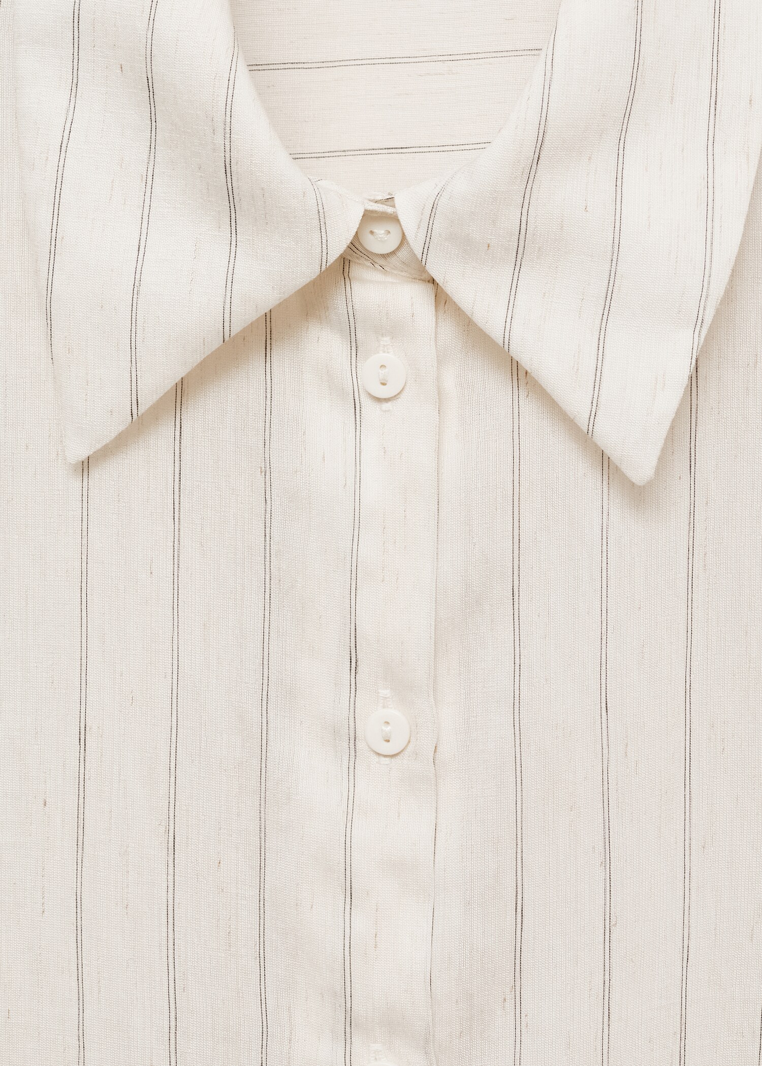 Stripe-print shirt - Details of the article 8