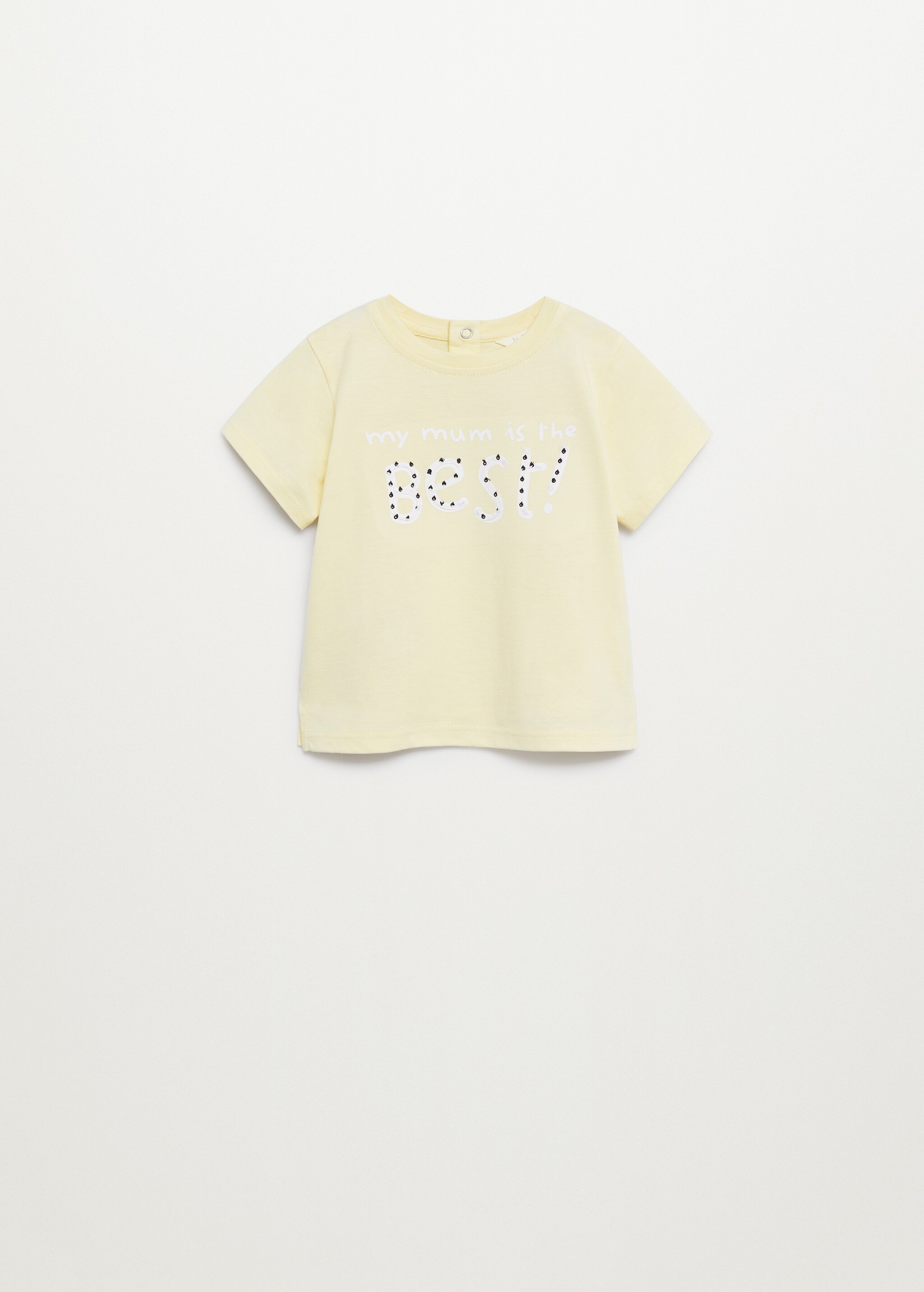 Camiseta algodón orgánico mensaje - Artículo sin modelo