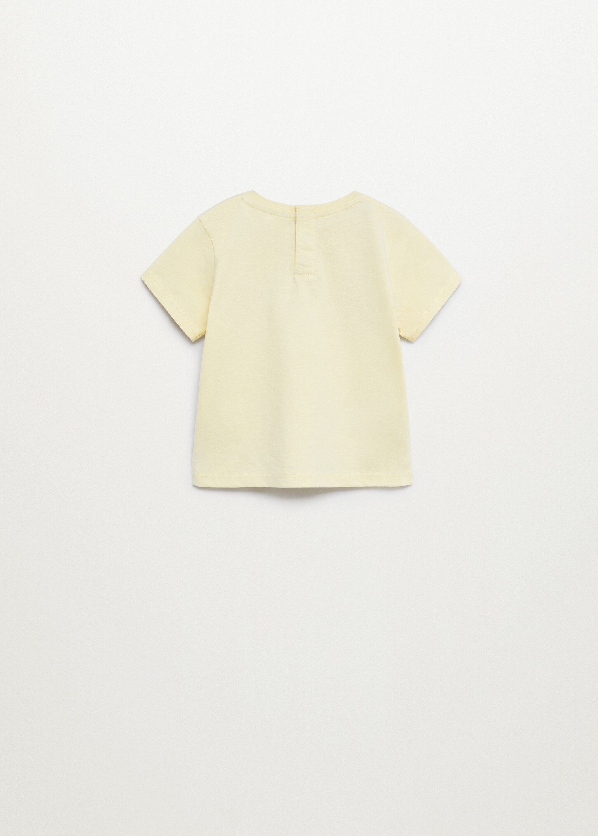 Camiseta algodón orgánico mensaje - Reverso del artículo