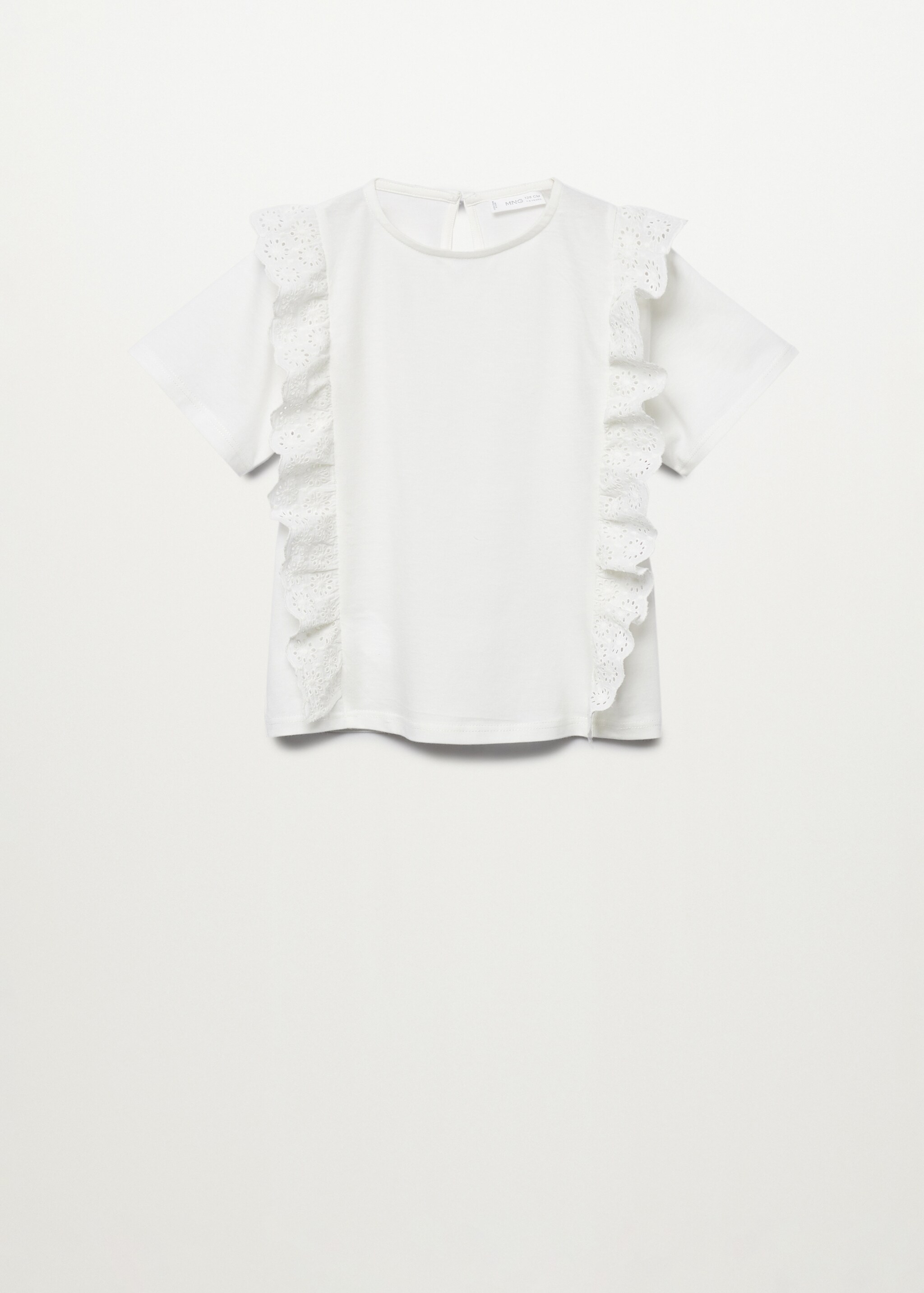 Camiseta volantes bordados - Artículo sin modelo
