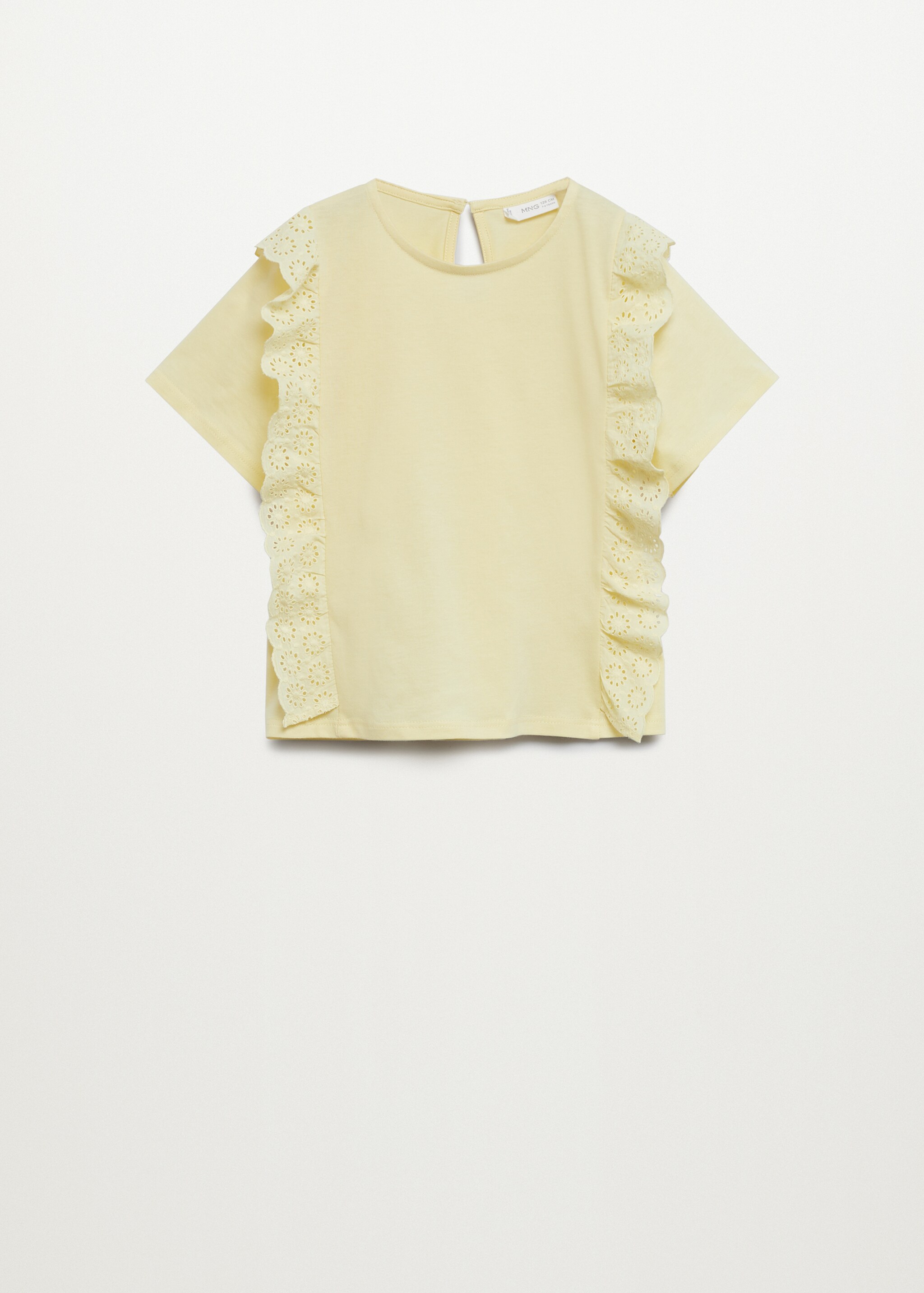 Camiseta volantes bordados - Artículo sin modelo