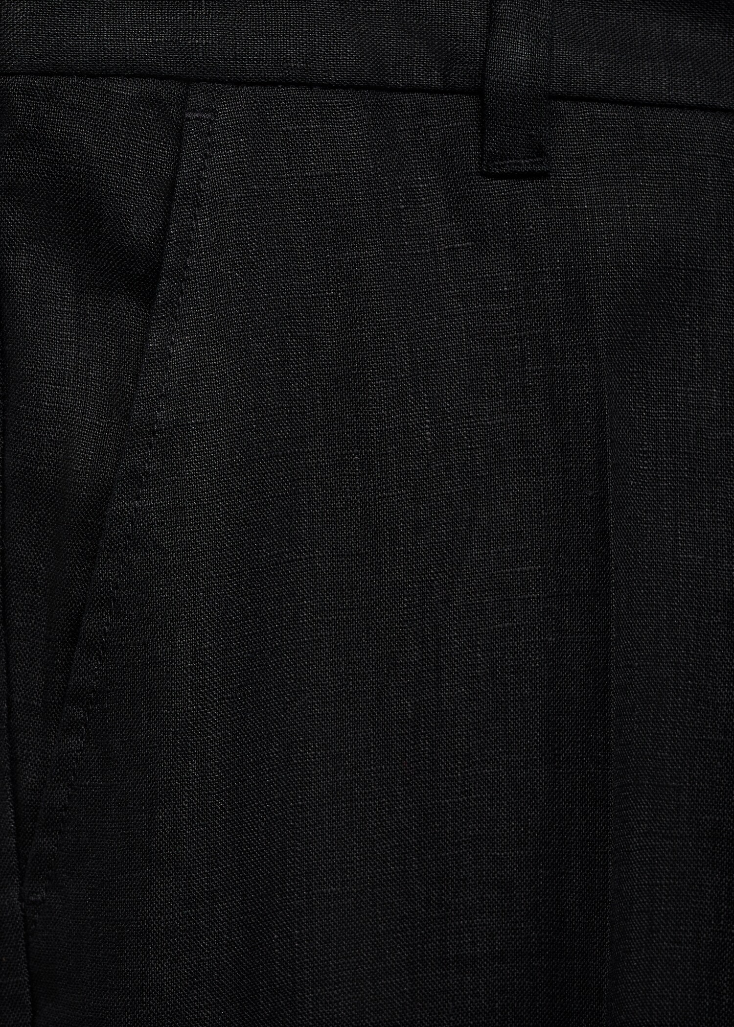 Regular Fit-Hose aus 100 % Leinen - Detail des Artikels 0