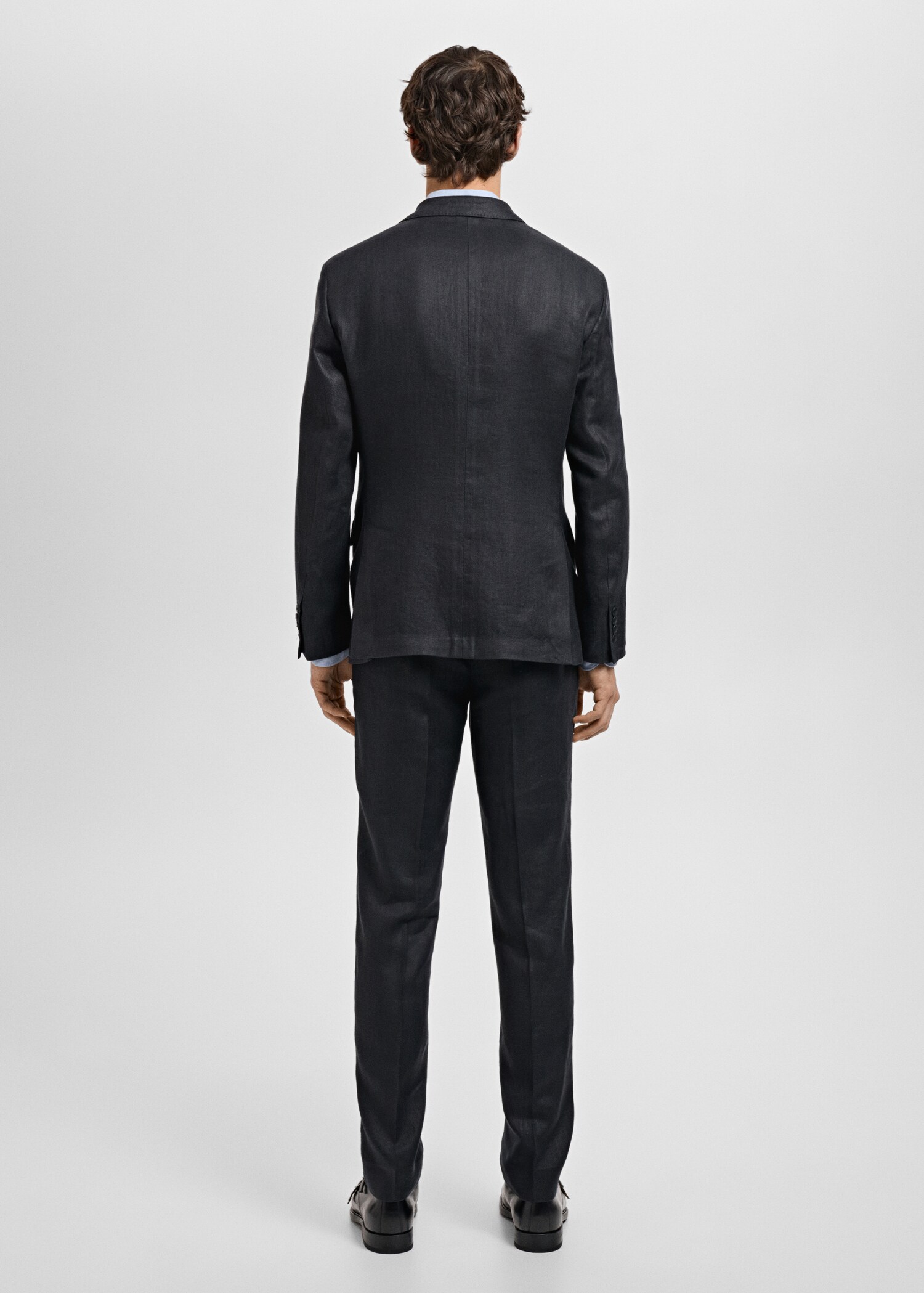 Americana vestit Amalfi 100% lli slim fit - Revers de l'article