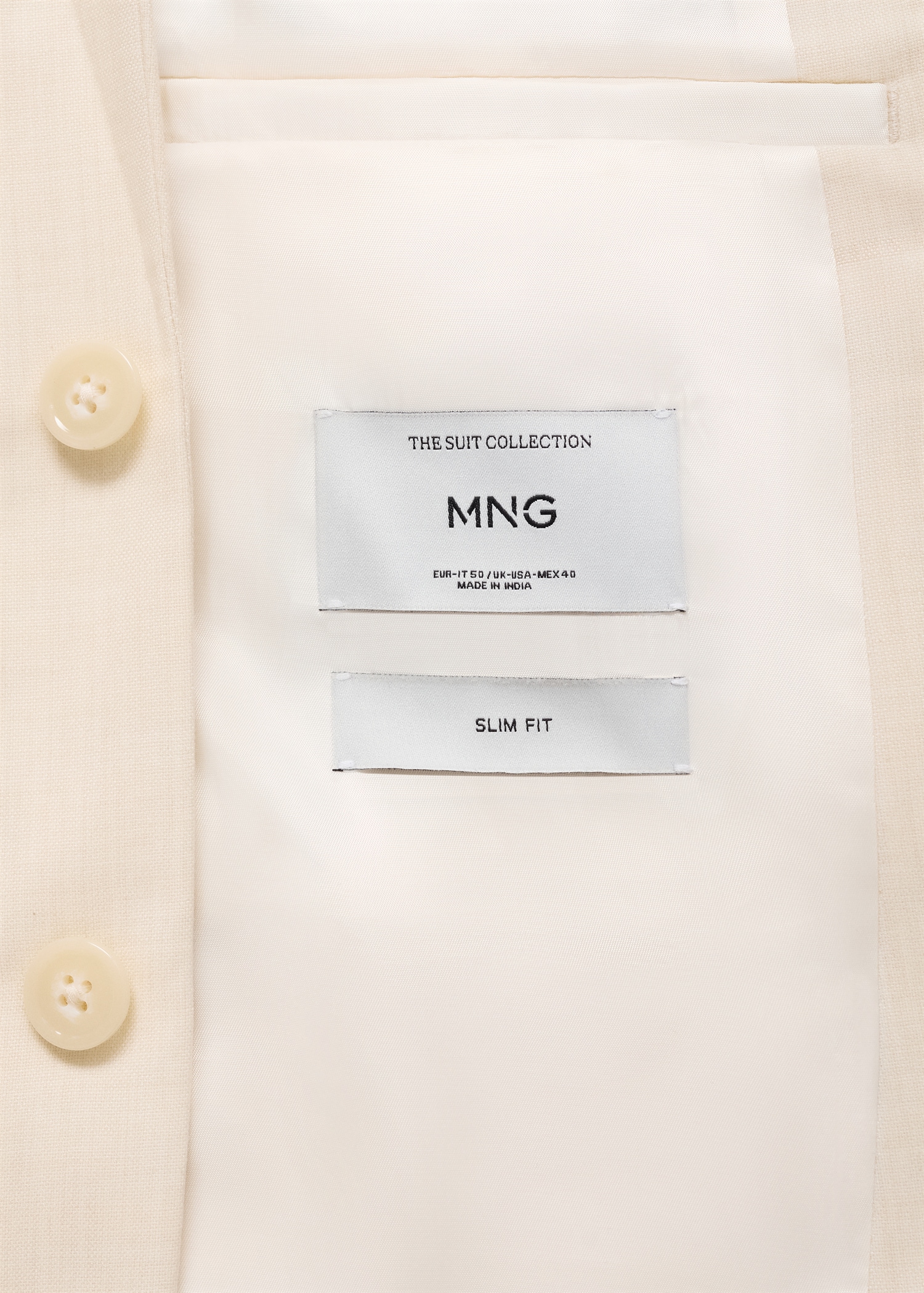 Milan slim-fit suit jacket - Details of the article 0