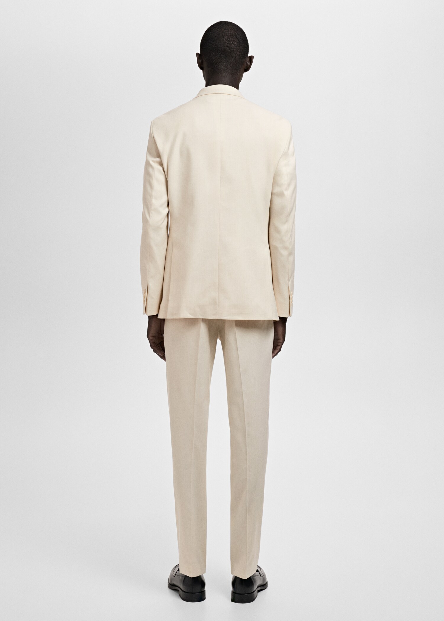 Milan slim-fit suit jacket - Reverse of the article
