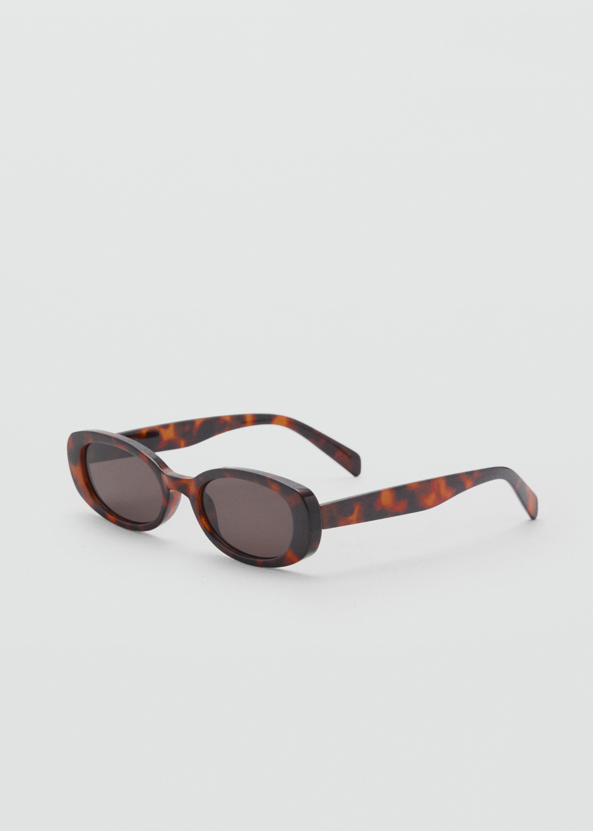 Oval-frame sunglasses - Medium plane, Chocolate. Ref: 87035930-00.