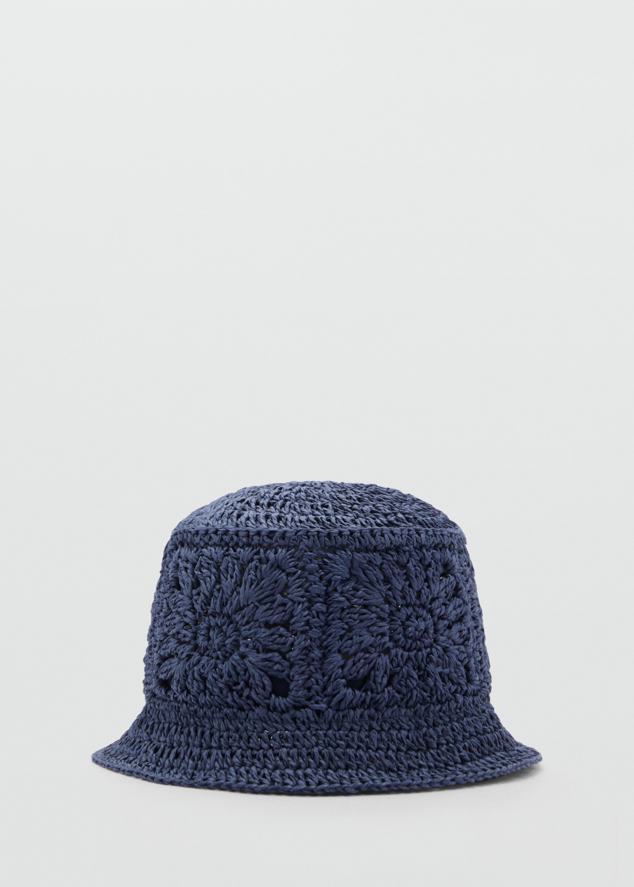 Bob crochet - Article sans modèle, Bleu marine foncé. Ref: 87035939-00.