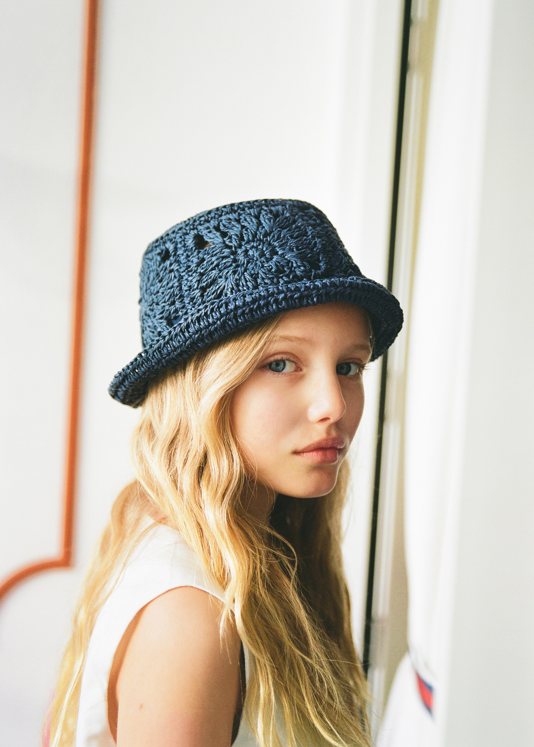 Bob crochet - Détail de l'article 6, Bleu marine foncé. Ref: 87035939-00.