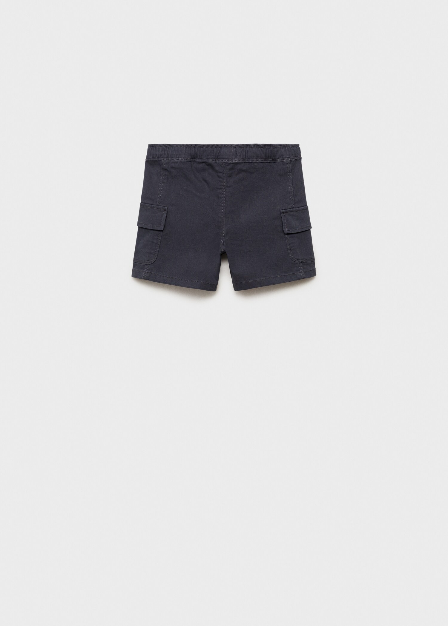 Drawstring cargo Bermuda shorts - Reverse of the article