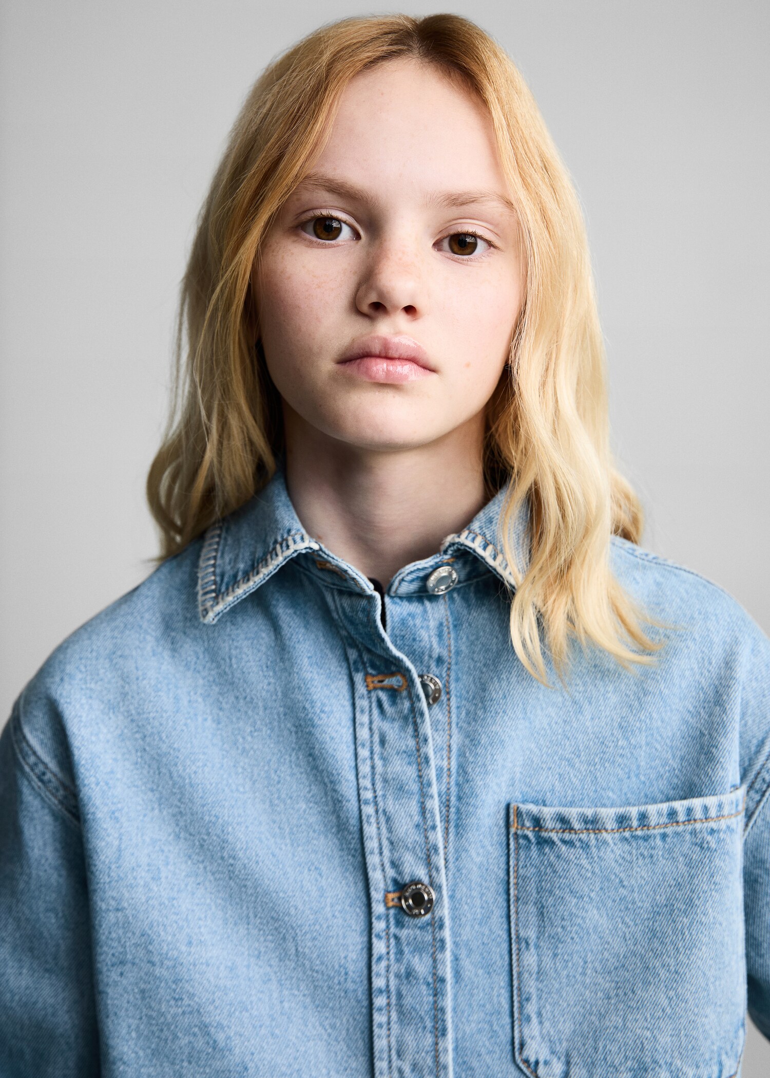 Crop spijkerjack - Detail van het artikel 1