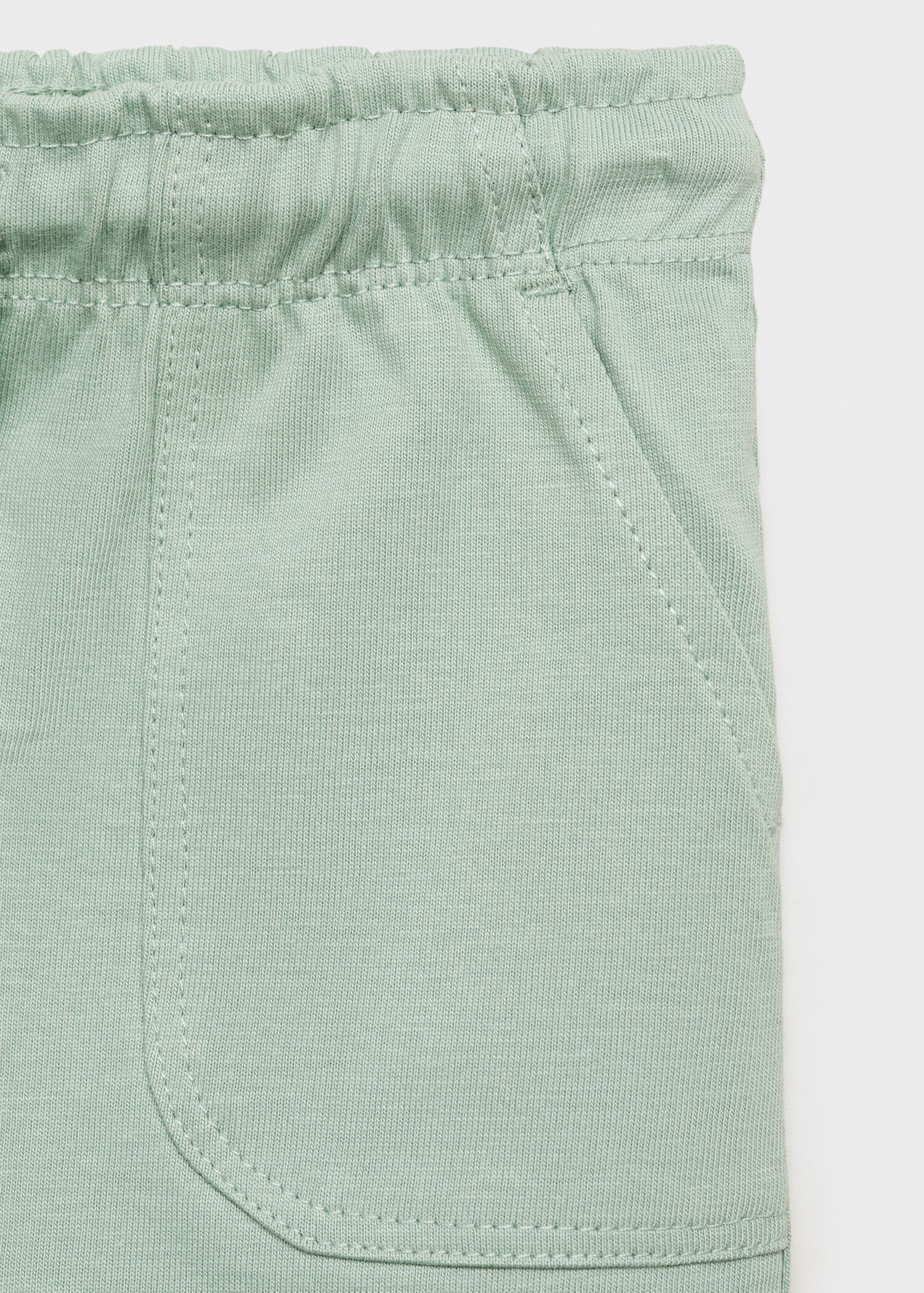 Katoenen bermuda met aansnoerkoord - Detail van het artikel 8