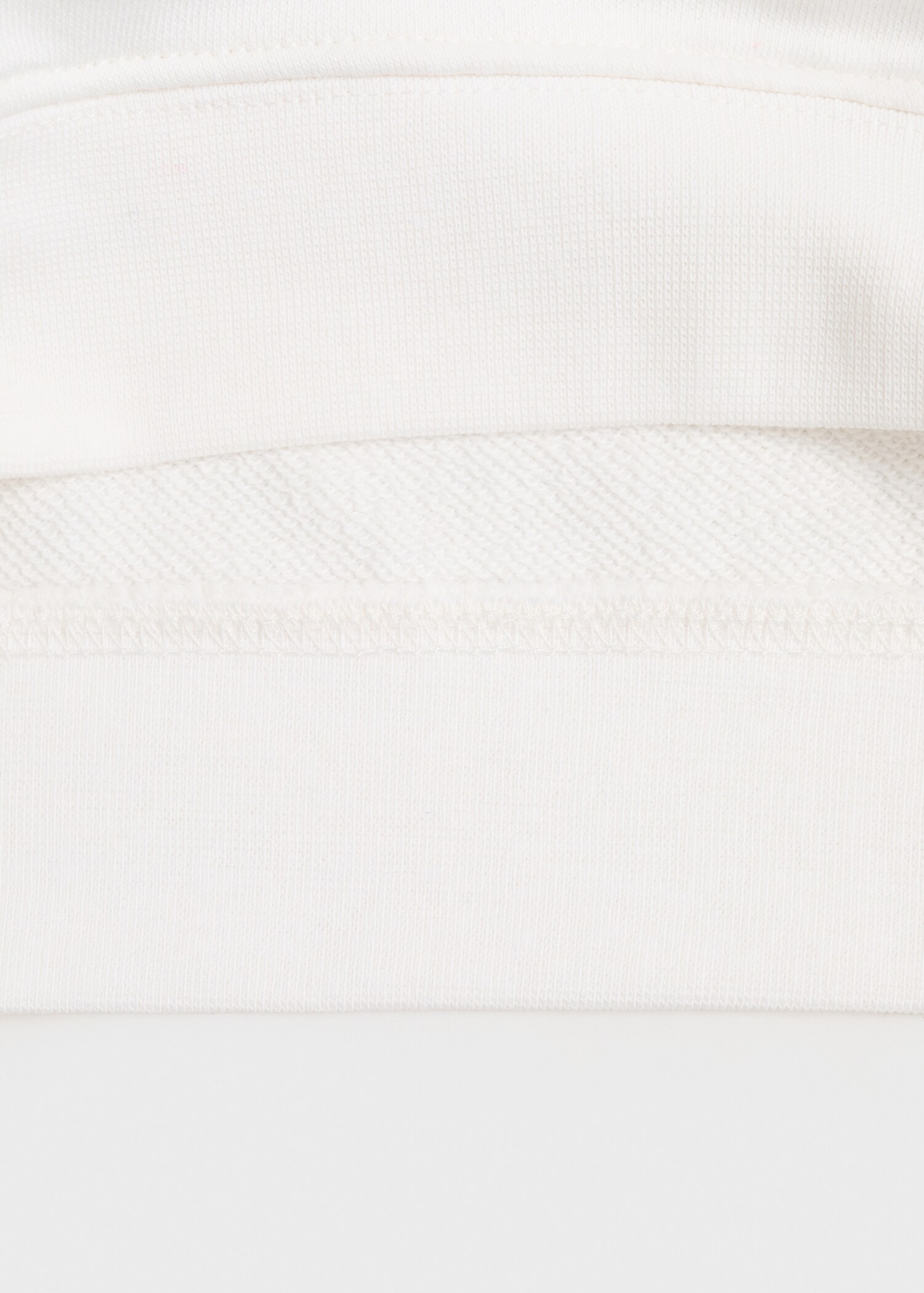 Baumwoll-Sweatshirt mit aufgedrucktem Schriftzug - Detail des Artikels 0