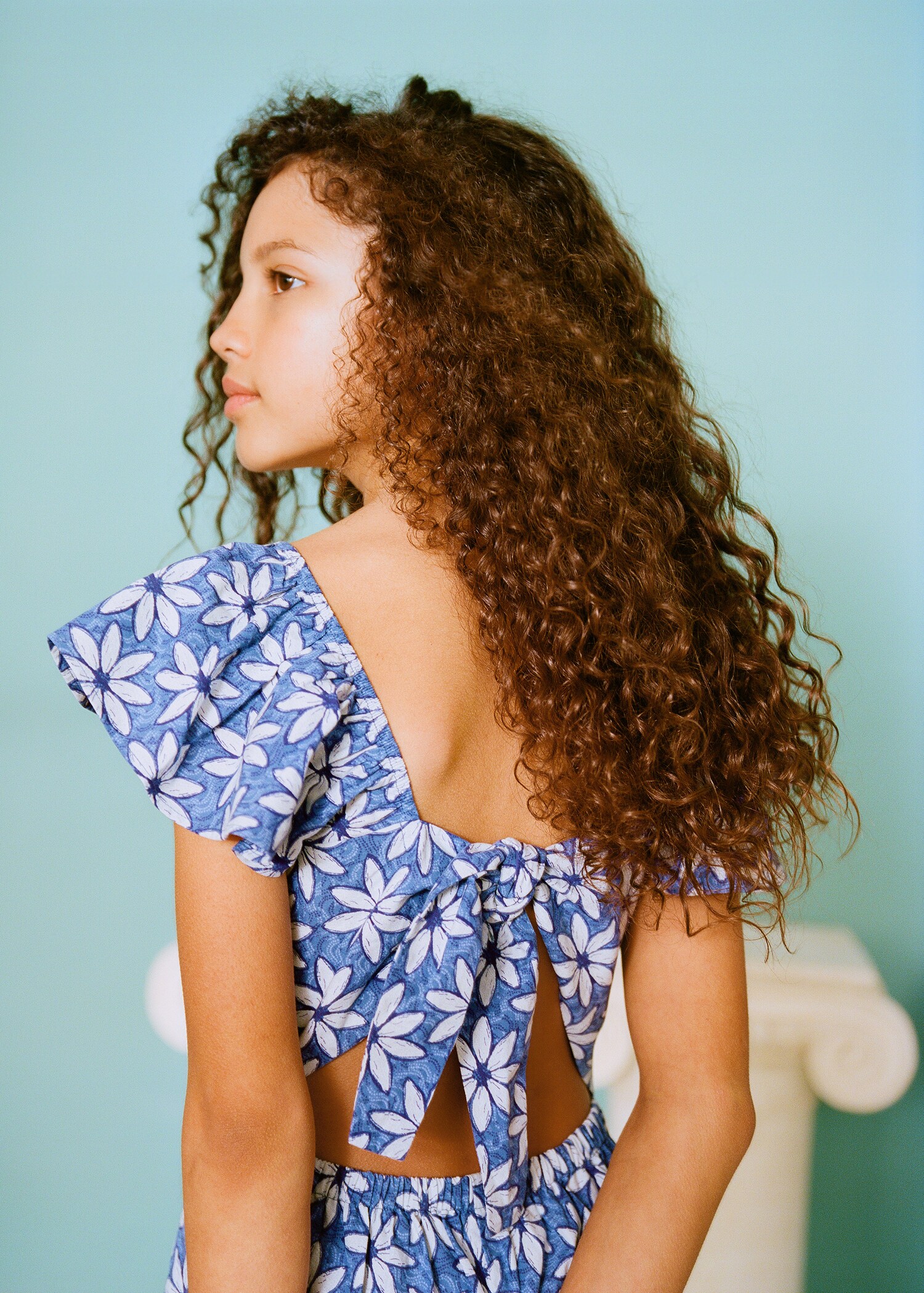 Combinaison à fleurs dos ouvert - Détail de l'article 6