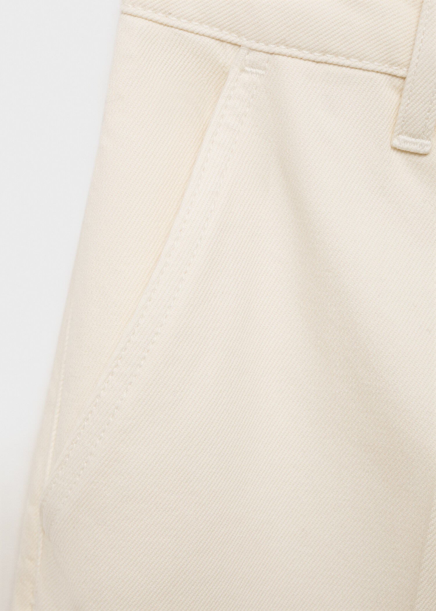 High-waisted wide leg jeans - Details of the article 0