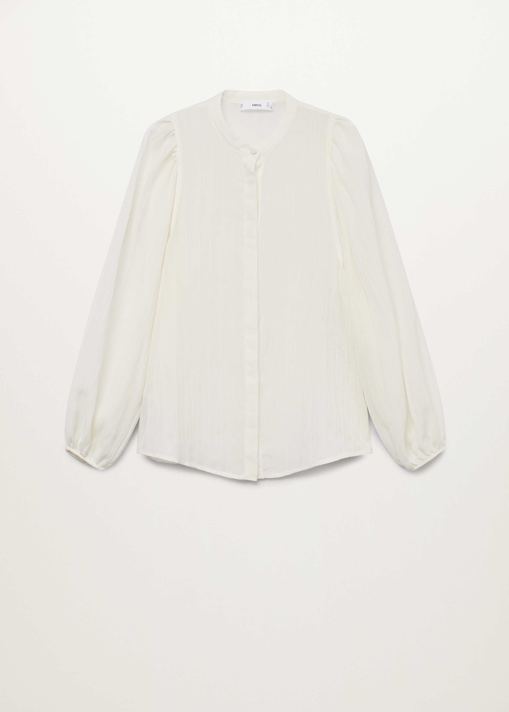 Blusa fluida textura - Artículo sin modelo