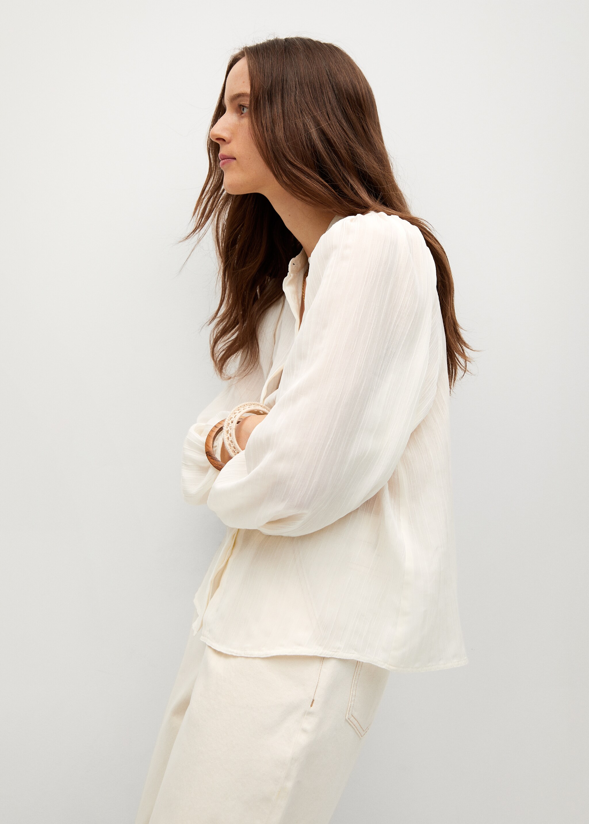 Blusa fluida textura - Detalle del artículo 3