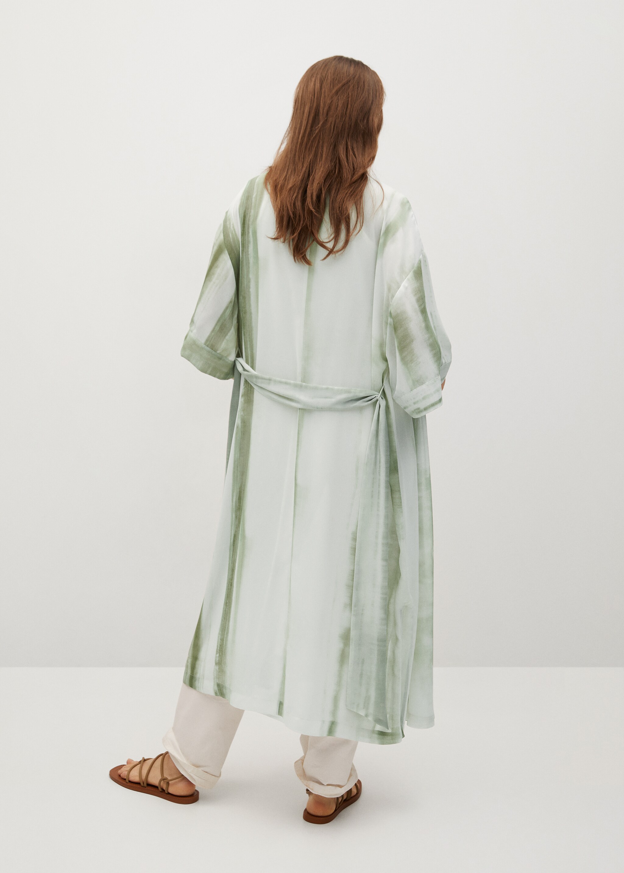 Kaftan tie dye - Zadní strana zboží