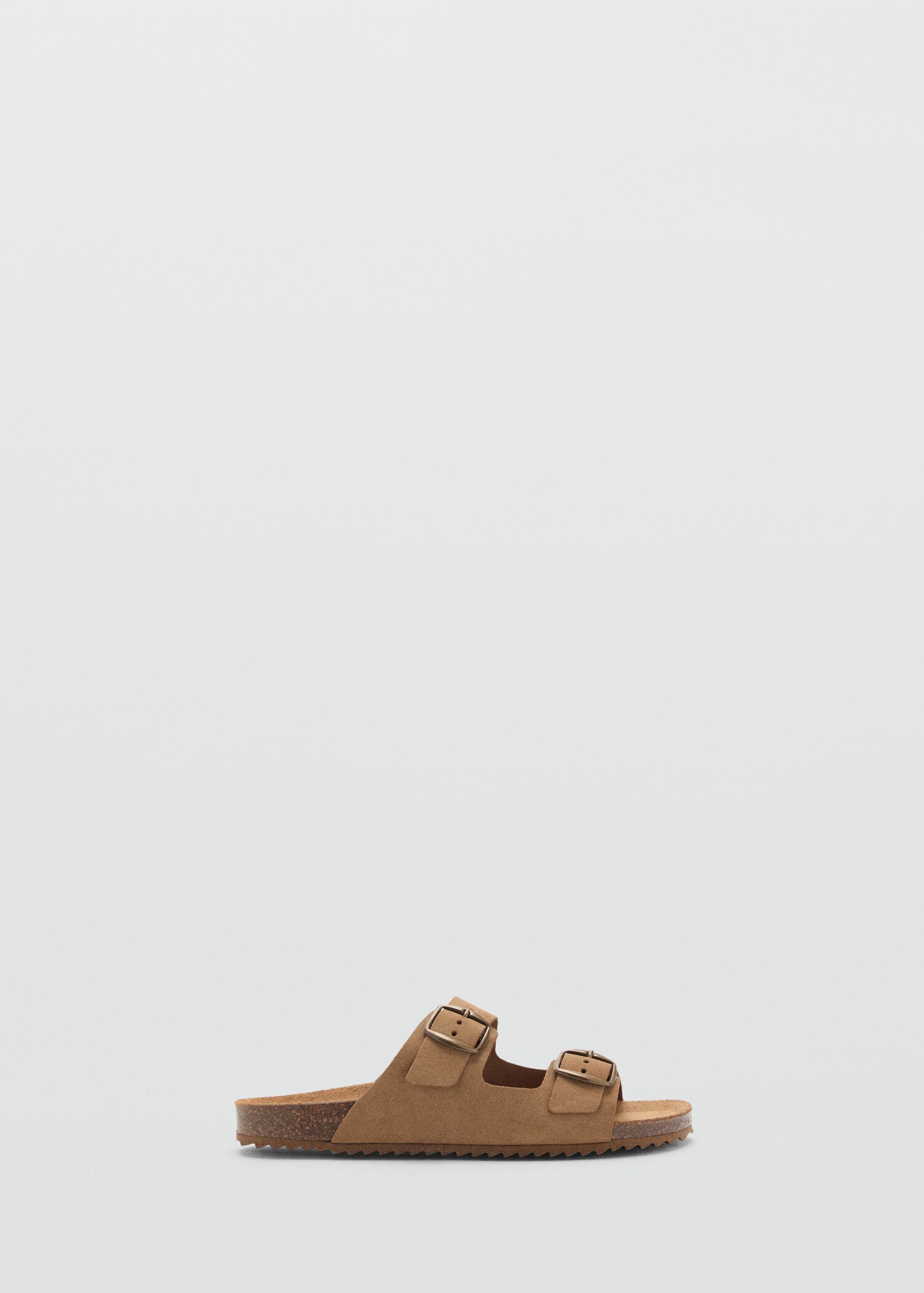 Buckle leather sandals - Article without model