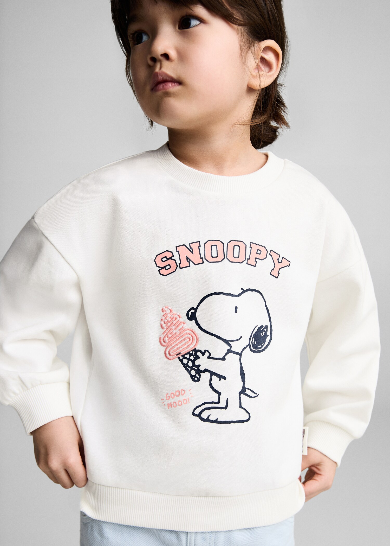 Snoopy-print sweatshirt - Medium plane