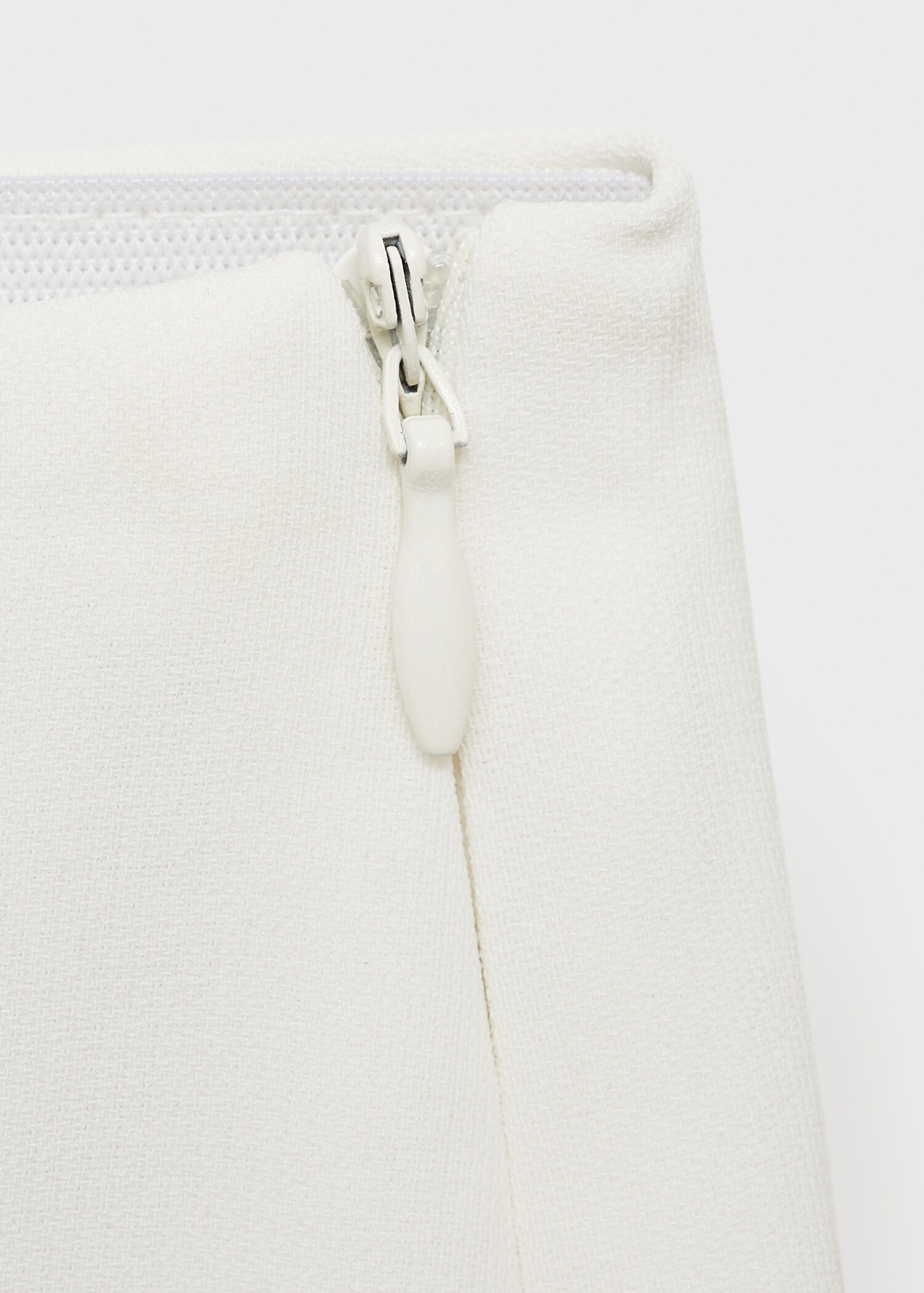 High-waist straight-fit suit trousers - Details of the article 0