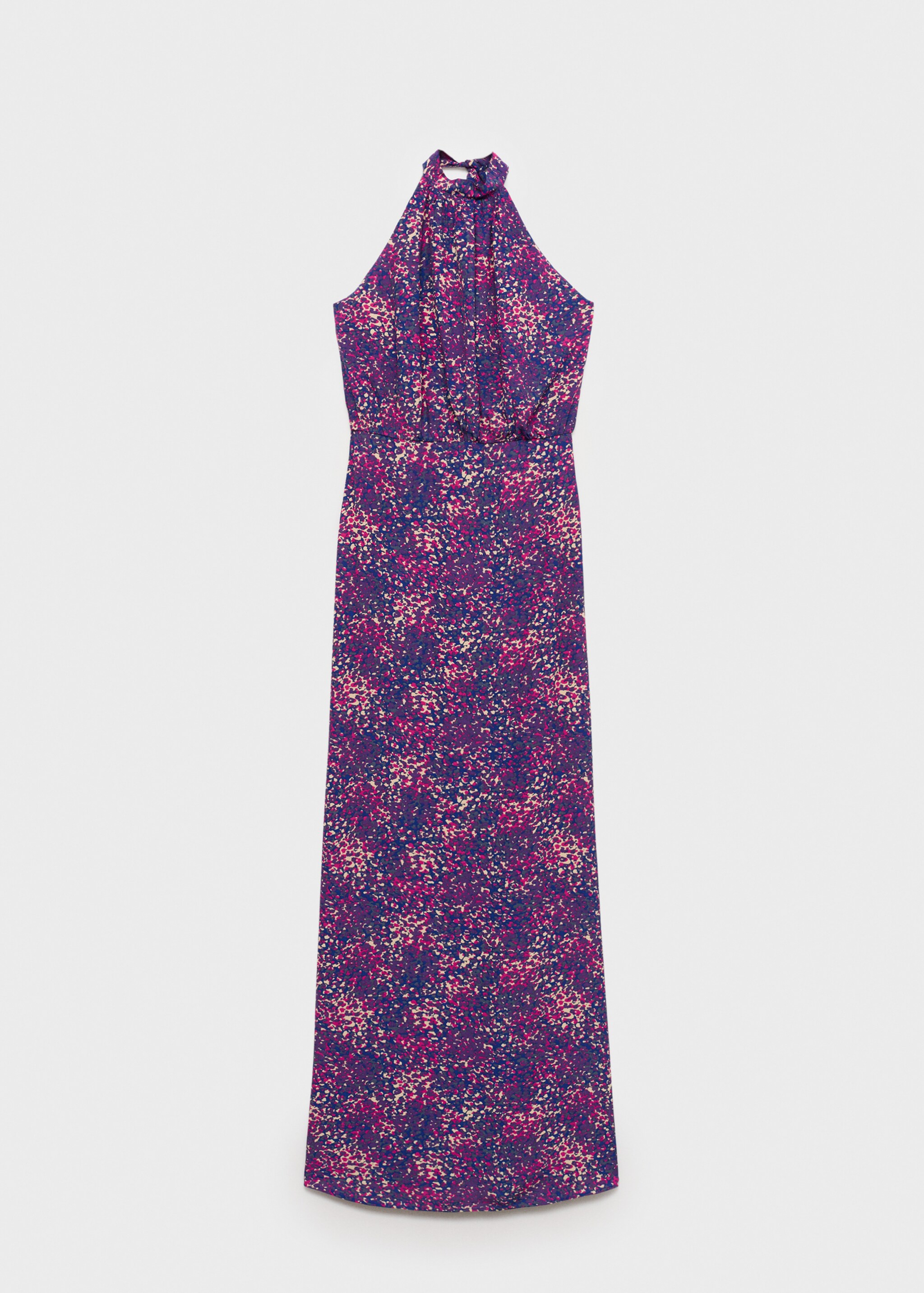 Kleid mit Halfterkragen - Artikel ohne Model, Lila. Ref: 87036358-00.